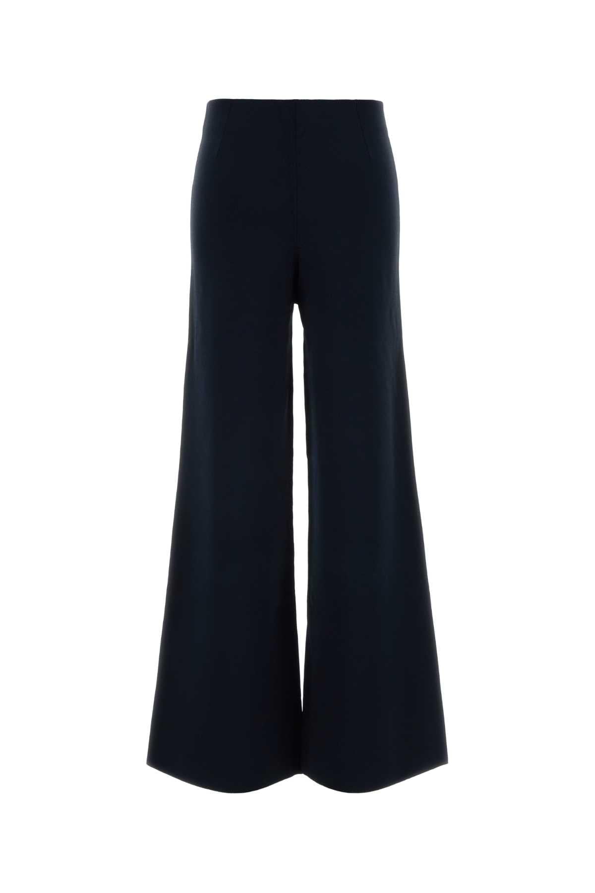 Max Mara Women Midnight Blue Knit Strillo Wide-Leg Pant MAX MARA