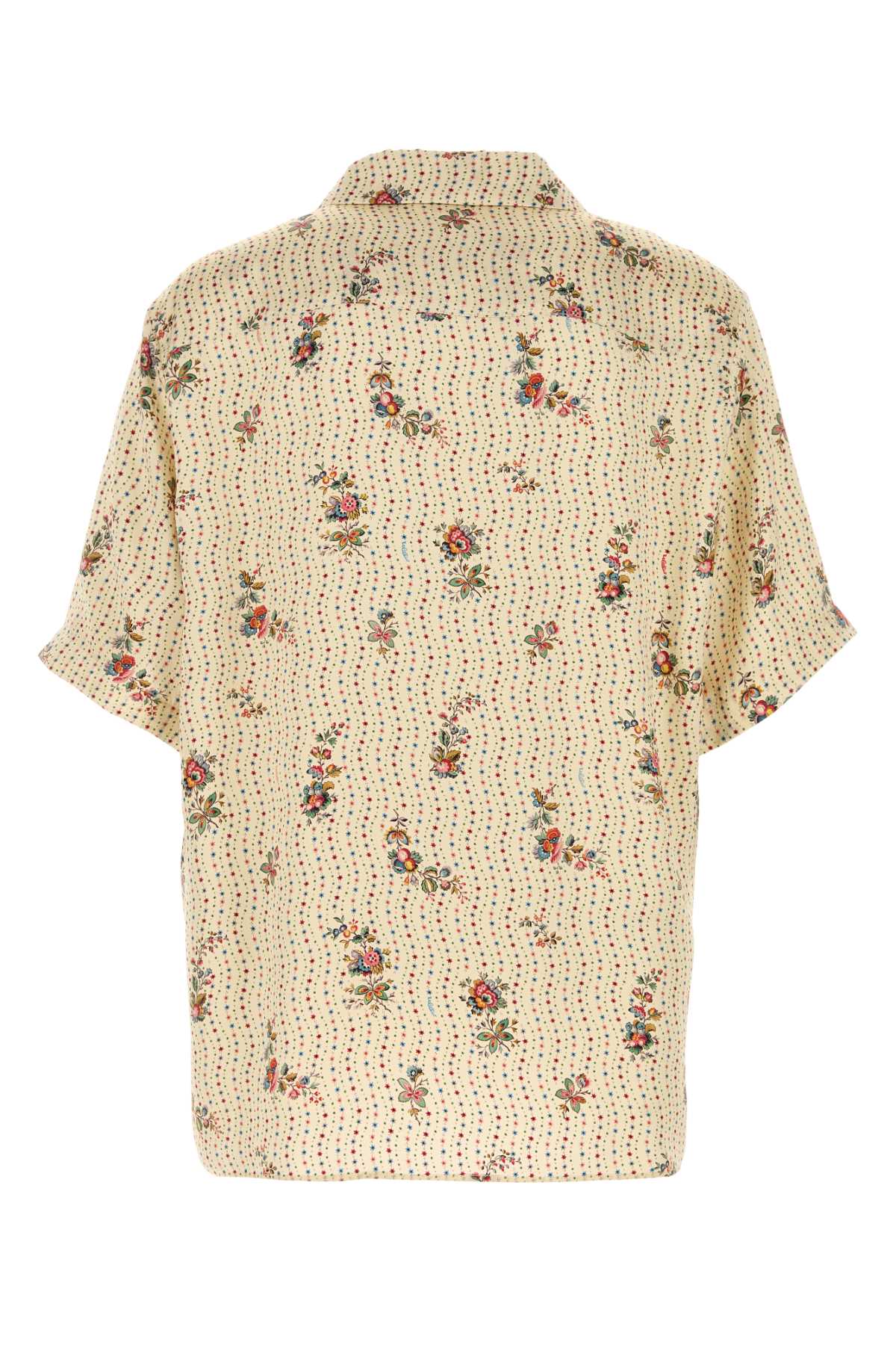Valentino Garavani Men Printed Silk Shirt VALENTINO GARAVANI