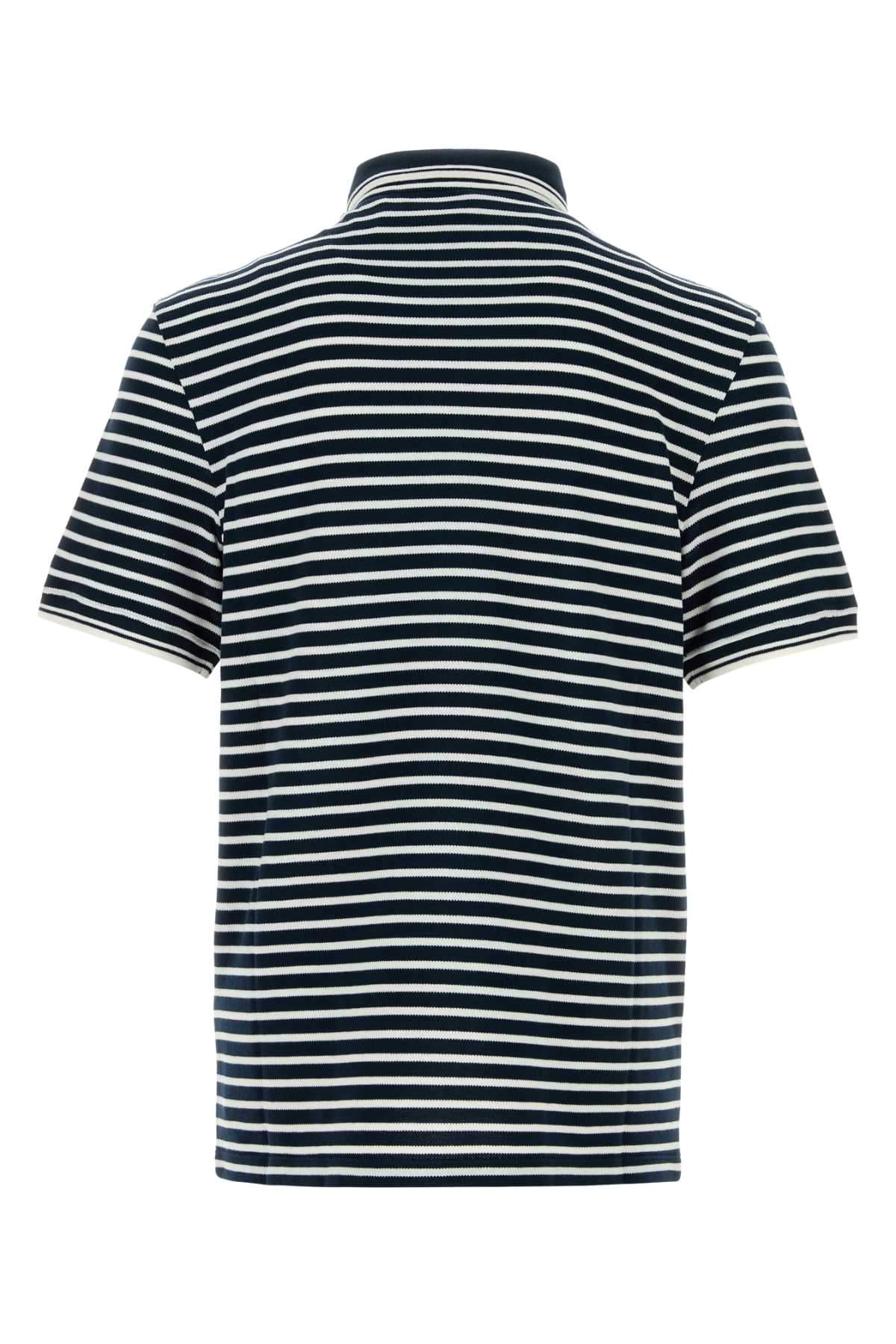 Valentino Garavani Men Embroidered Piquet Polo Shirt VALENTINO GARAVANI