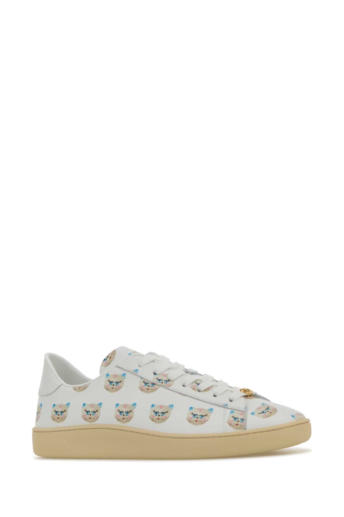 Valentino Garavani Men Printed Leather Royco Sneakers VALENTINO GARAVANI