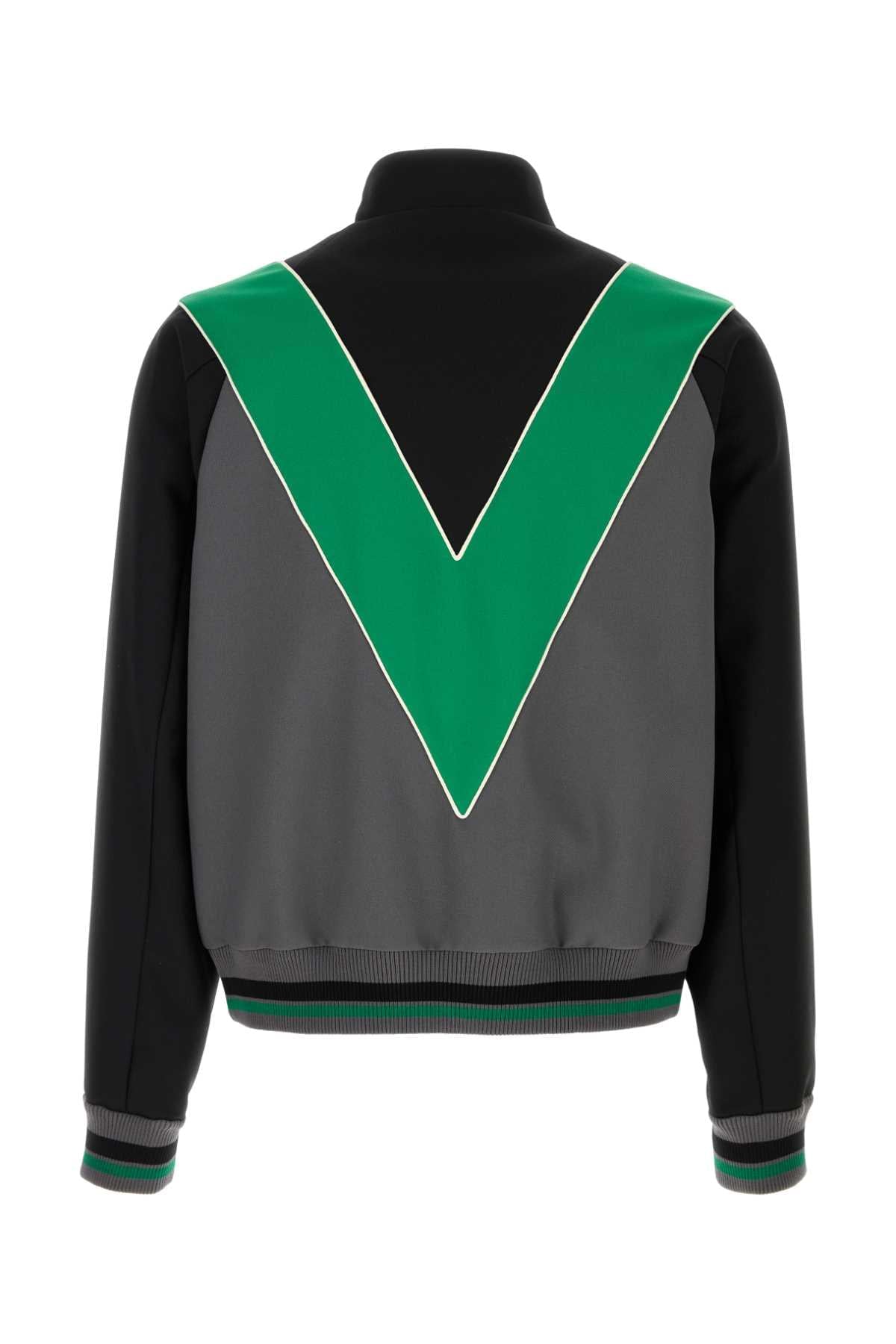 Valentino Garavani Men Multicolor Polyester Sweatshirt VALENTINO GARAVANI