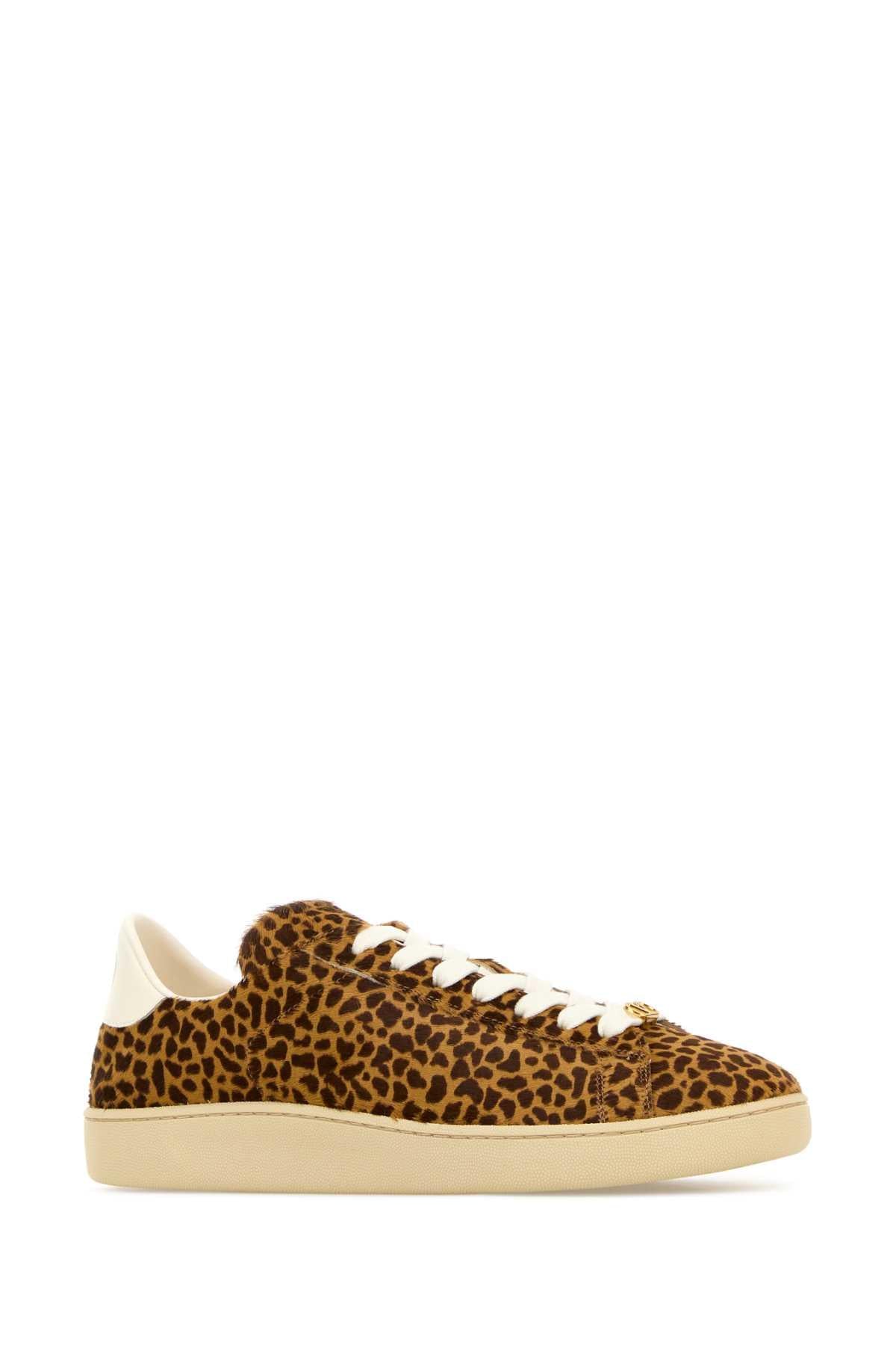 Valentino Garavani Men Printed Calf Hair Royco Sneakers VALENTINO GARAVANI