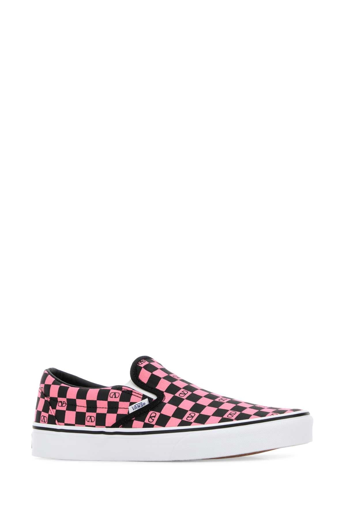 Valentino Garavani Men Printed Canvas Valentino Garavani X Vans Classic Slip-On Slip-Ons VALENTINO GARAVANI