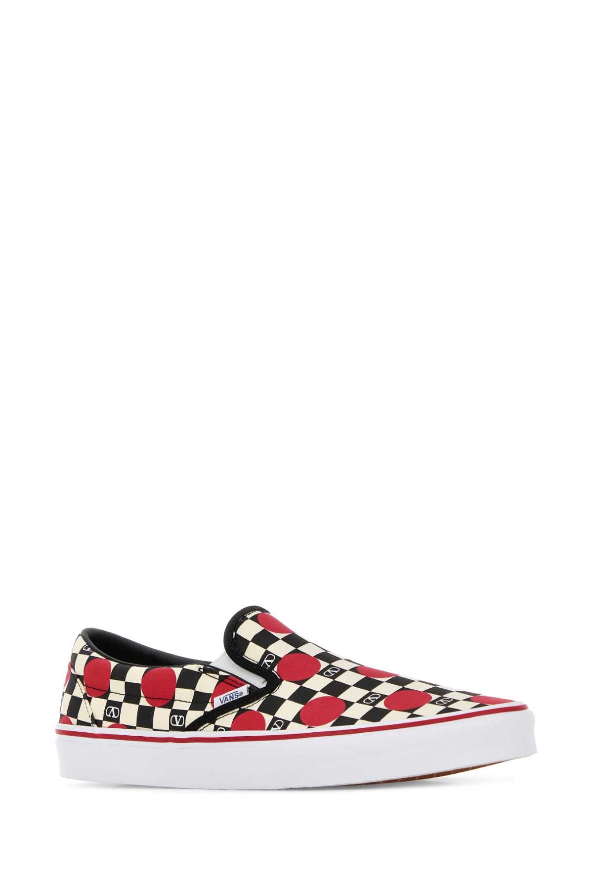 Valentino Garavani Men Printed Canvas Valentino Garavani X Vans Classic Slip-On Slip-Ons VALENTINO GARAVANI