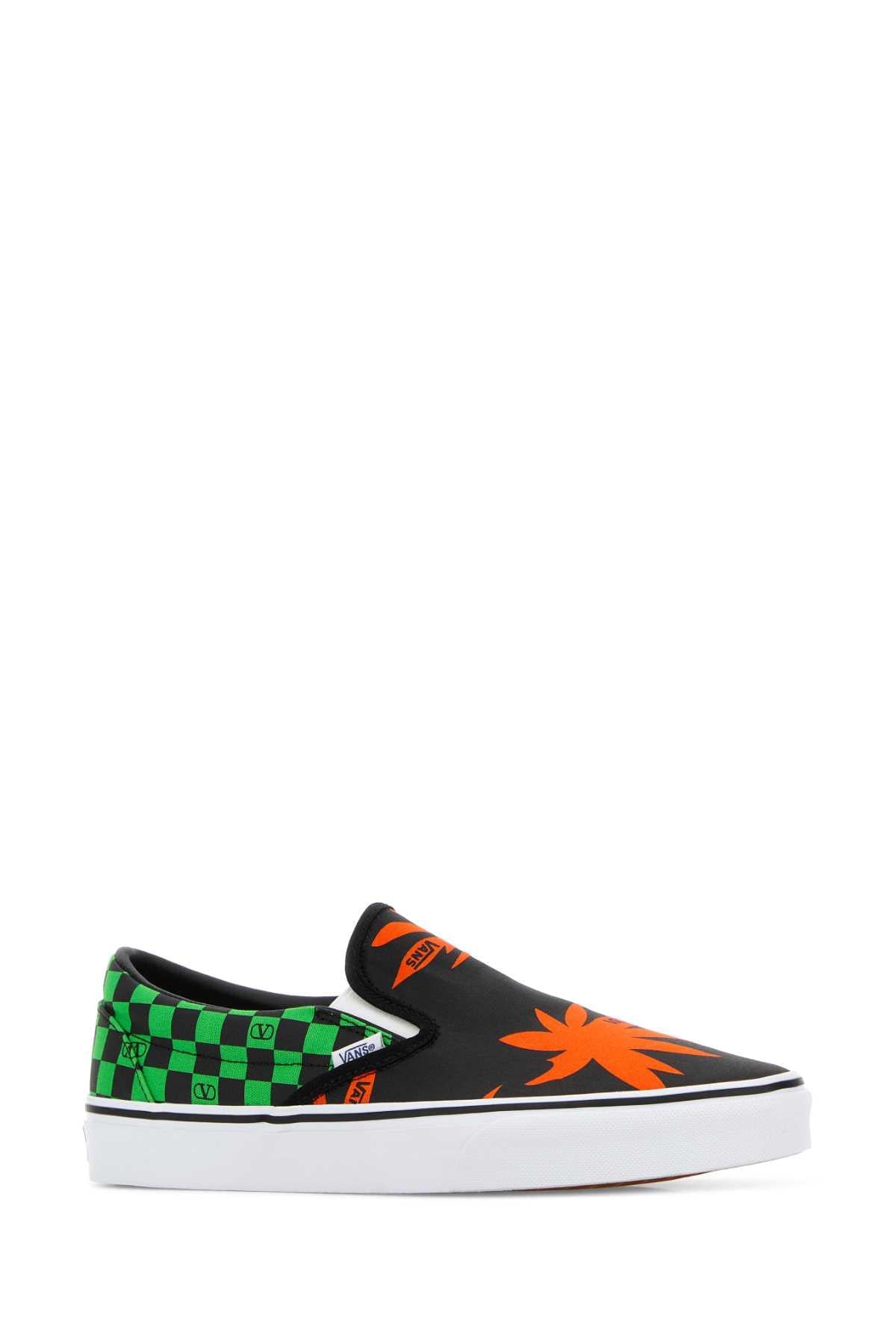 Valentino Garavani Men Printed Canvas Valentino Garavani X Vans Classic Slip-On Slip-Ons VALENTINO GARAVANI