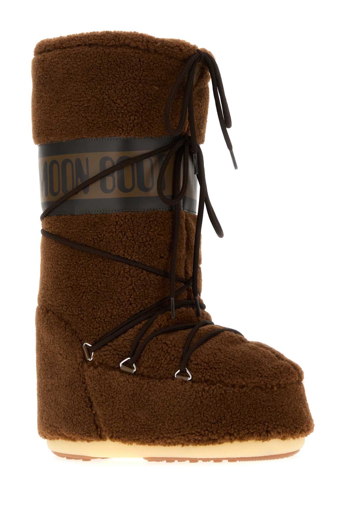 Moon Boot Women Brown Eco Fur Icon Boots MOON BOOT