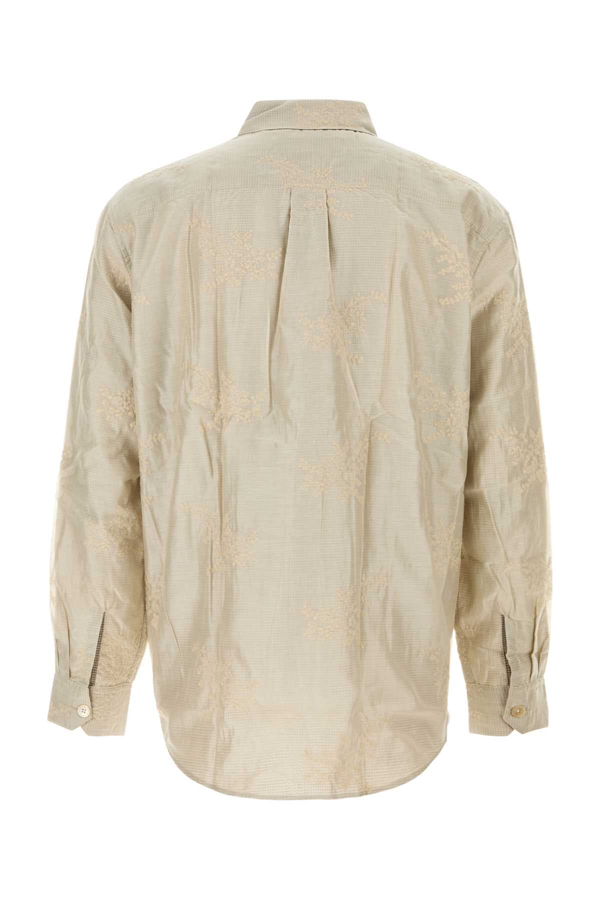 Our Legacy Men Embroidered Jersey Oversize Shirt OUR LEGACY