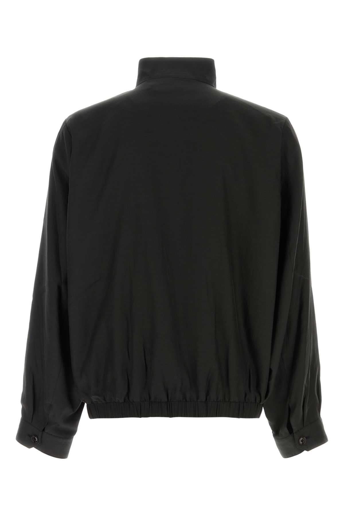 Our Legacy Men Black Jersey Casino Jacket OUR LEGACY