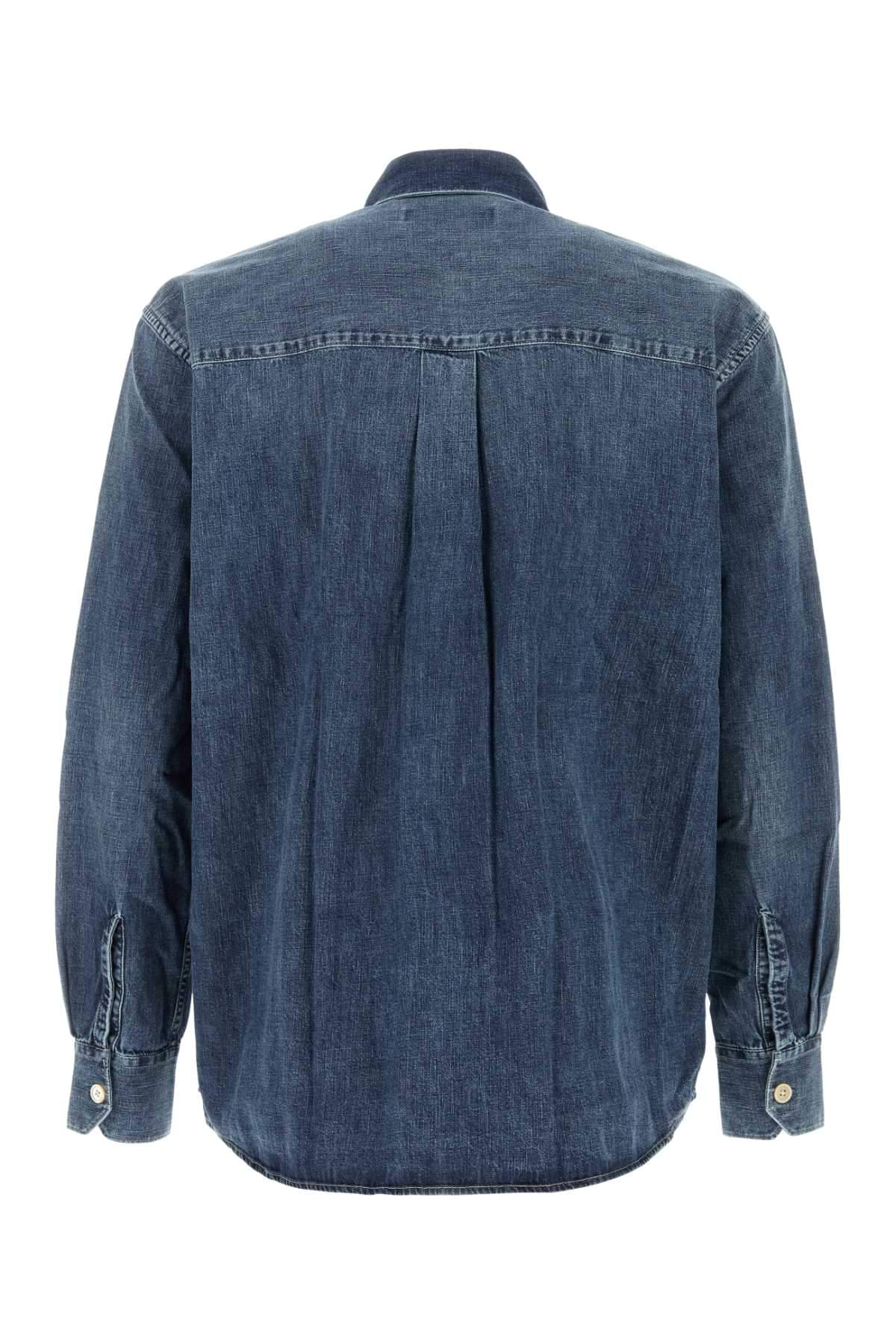 Our Legacy Men Denim Oversize Shirt OUR LEGACY