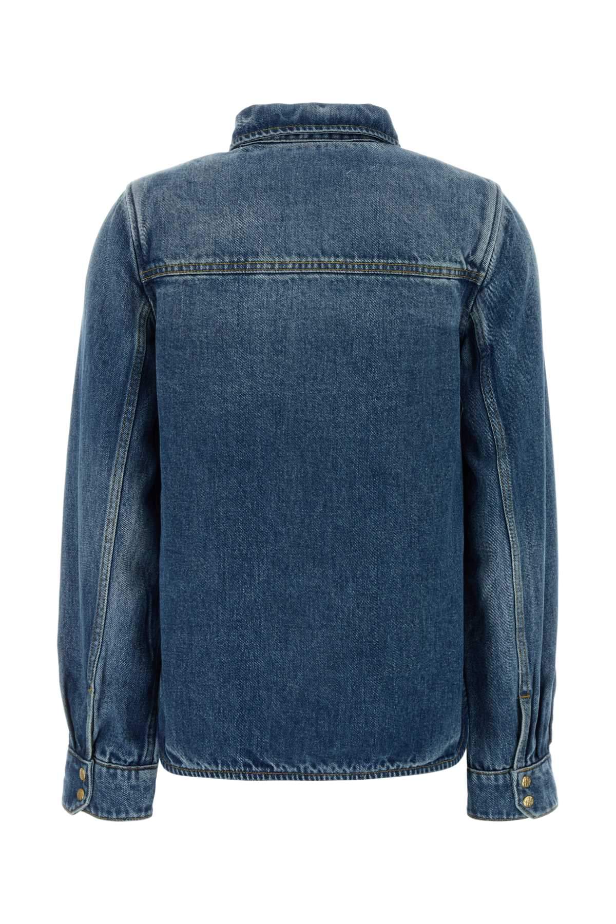 Ganni Women Denim Shirt GANNI