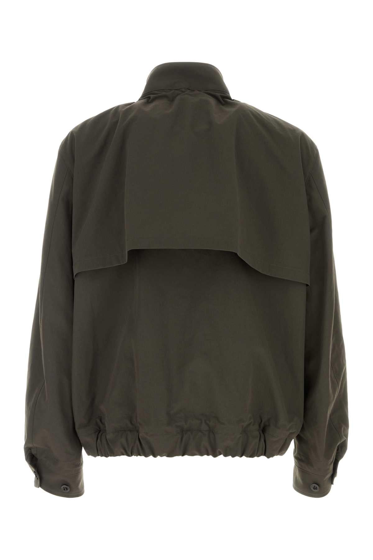 Sacai Men Olive Green Polyester Jacket SACAI