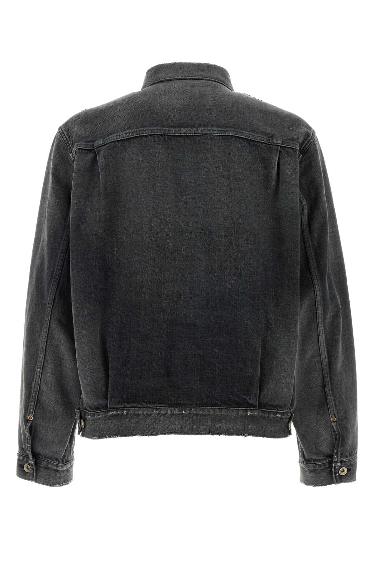 Sacai Men Black Denim Jacket SACAI