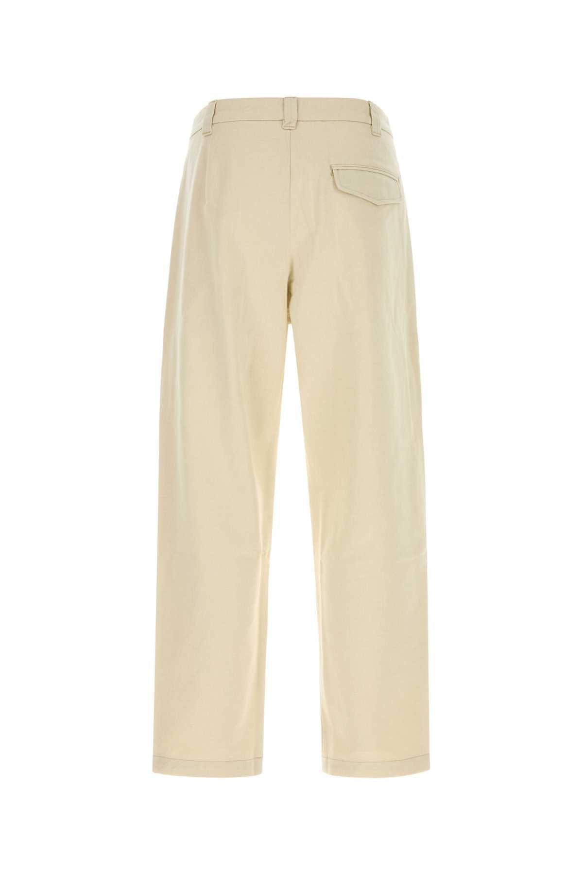 A.P.C. Men Sand Cotton Blend Renato Pant A.P.C.