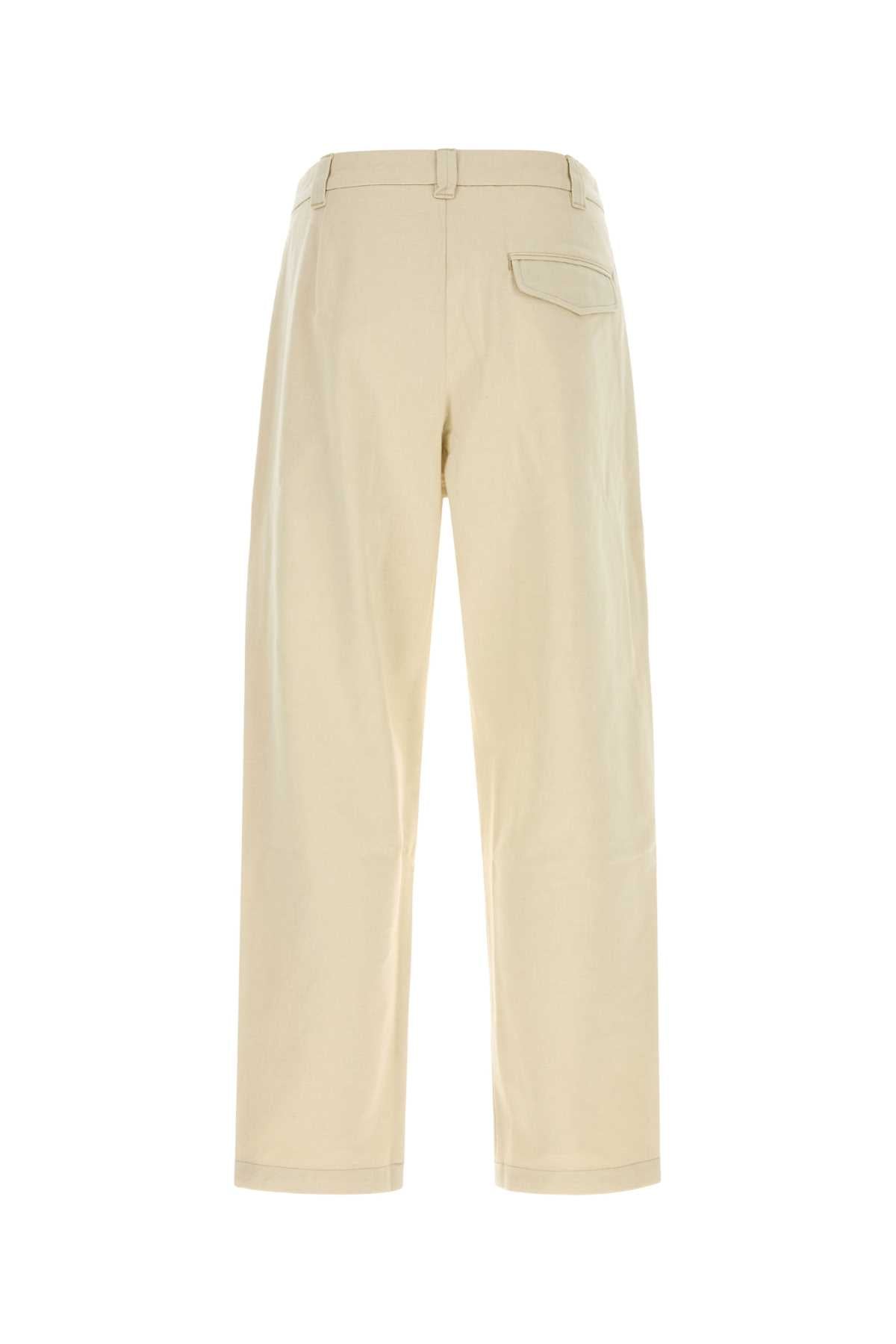 A.P.C. Men Sand Cotton Blend Renato Pant A.P.C.