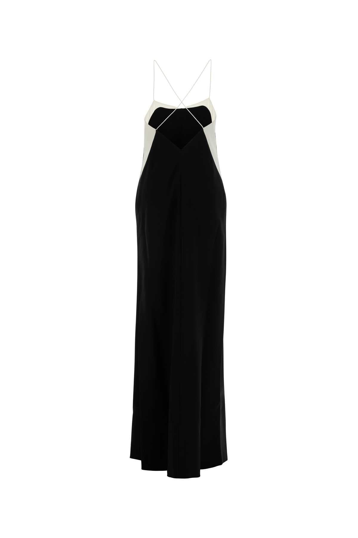 Tom Ford Women Black Stretch Georgette Long Dress TOM FORD