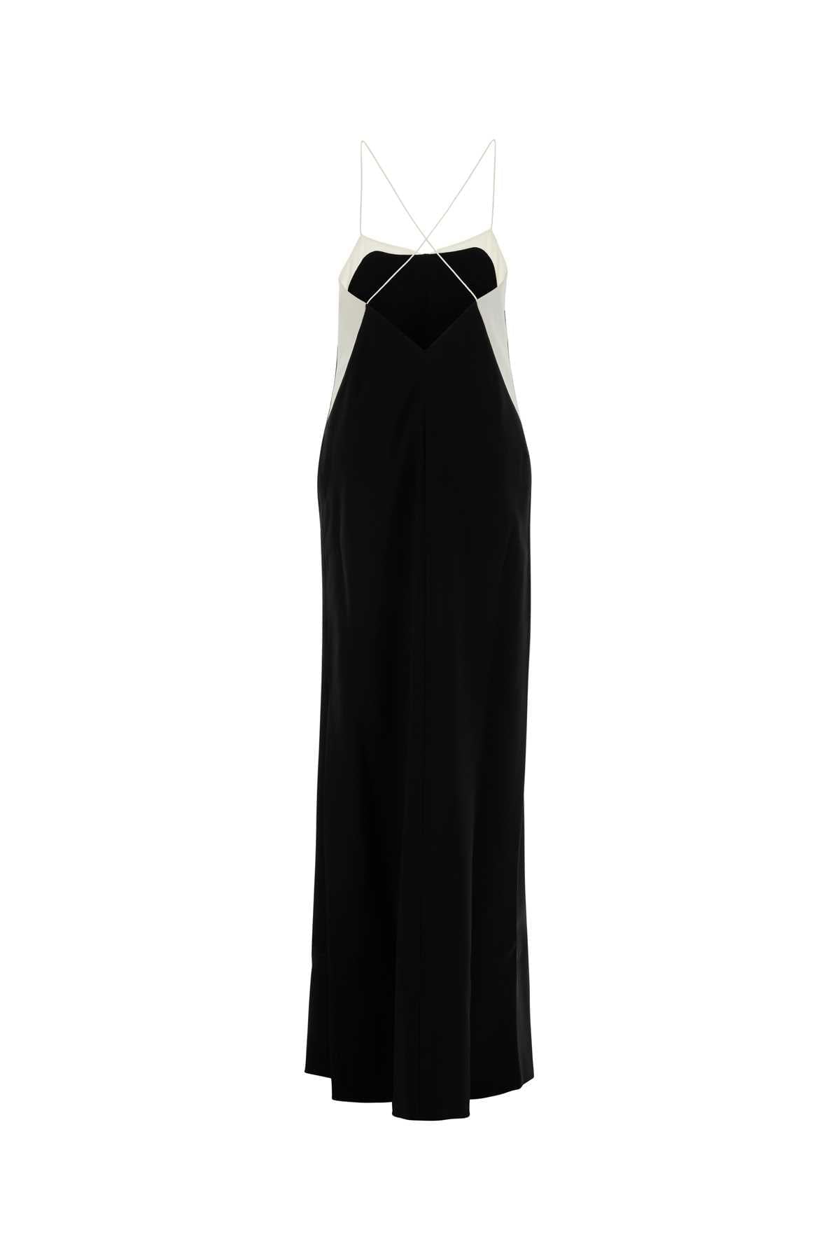 Tom Ford Women Black Stretch Georgette Long Dress TOM FORD