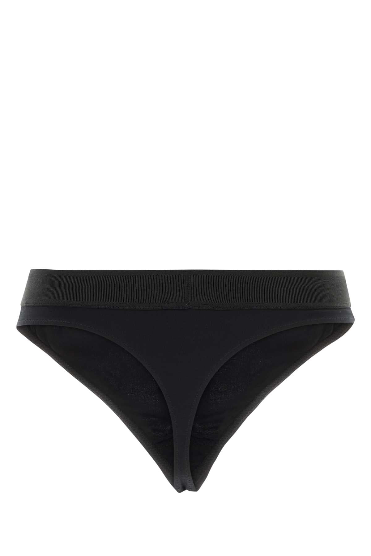 Tom Ford Women Black Stretch Modal Thong TOM FORD