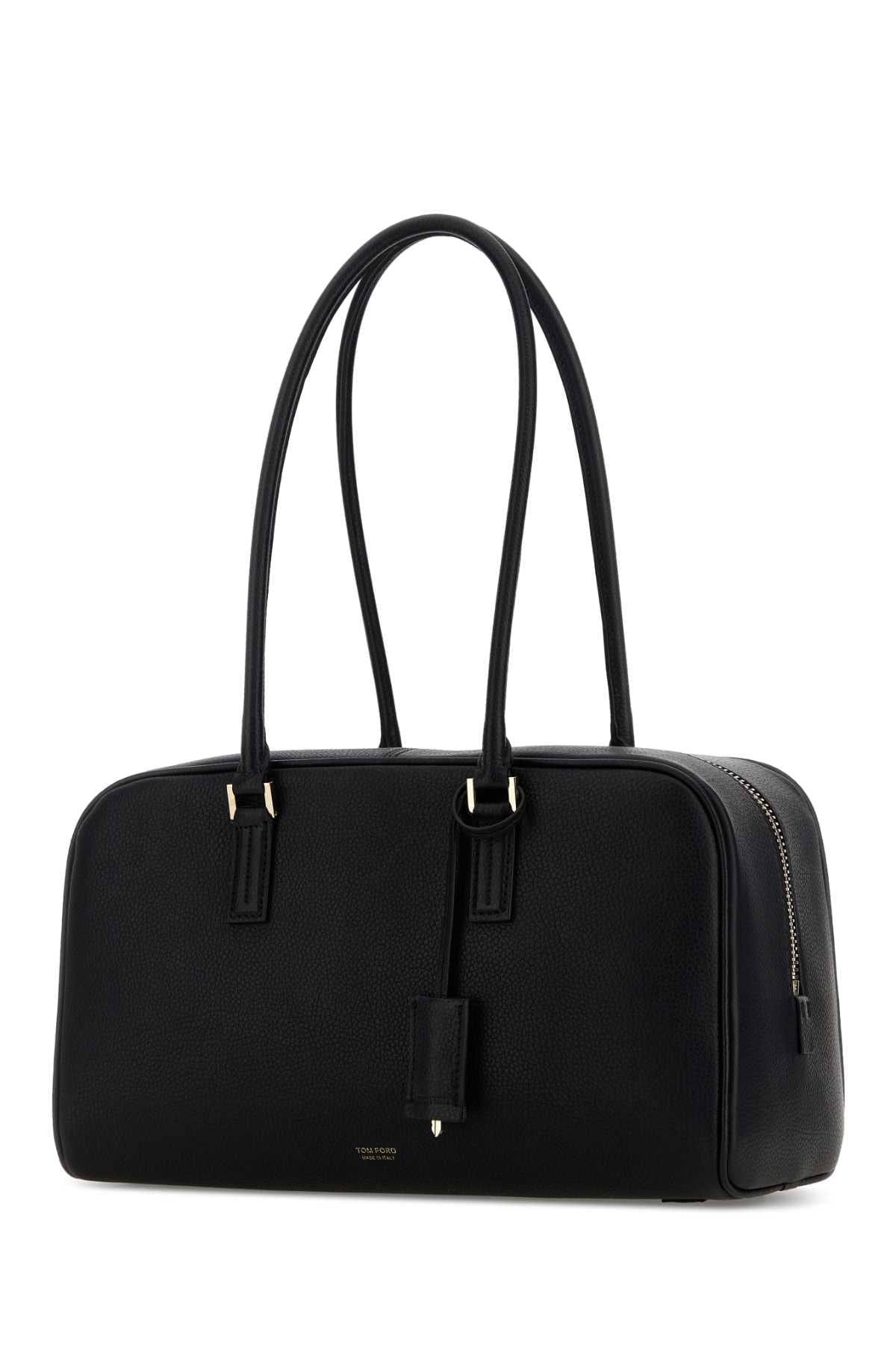 Tom Ford Women Black Leather Shoulder Bag TOM FORD