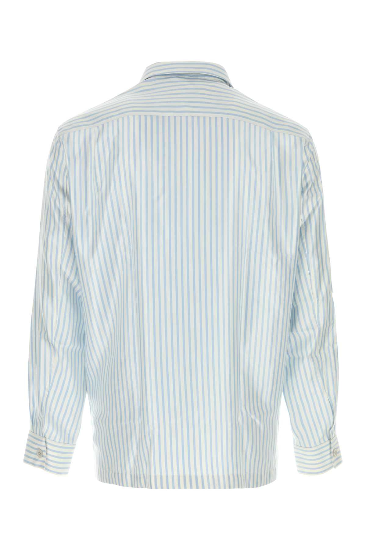 Tom Ford Men Embroidered Satin Shirt TOM FORD