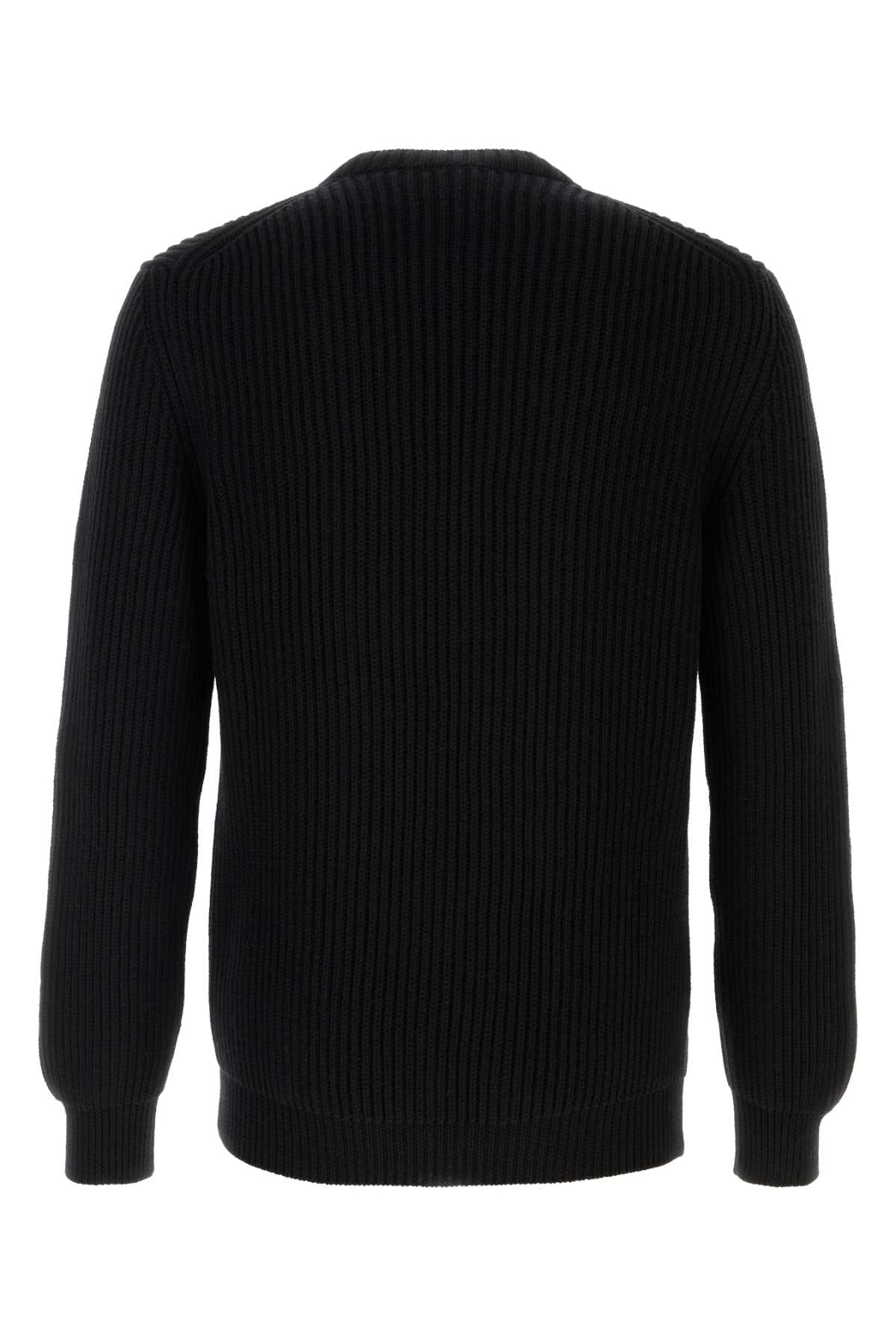 Fendi Men Black Wool Sweater FENDI