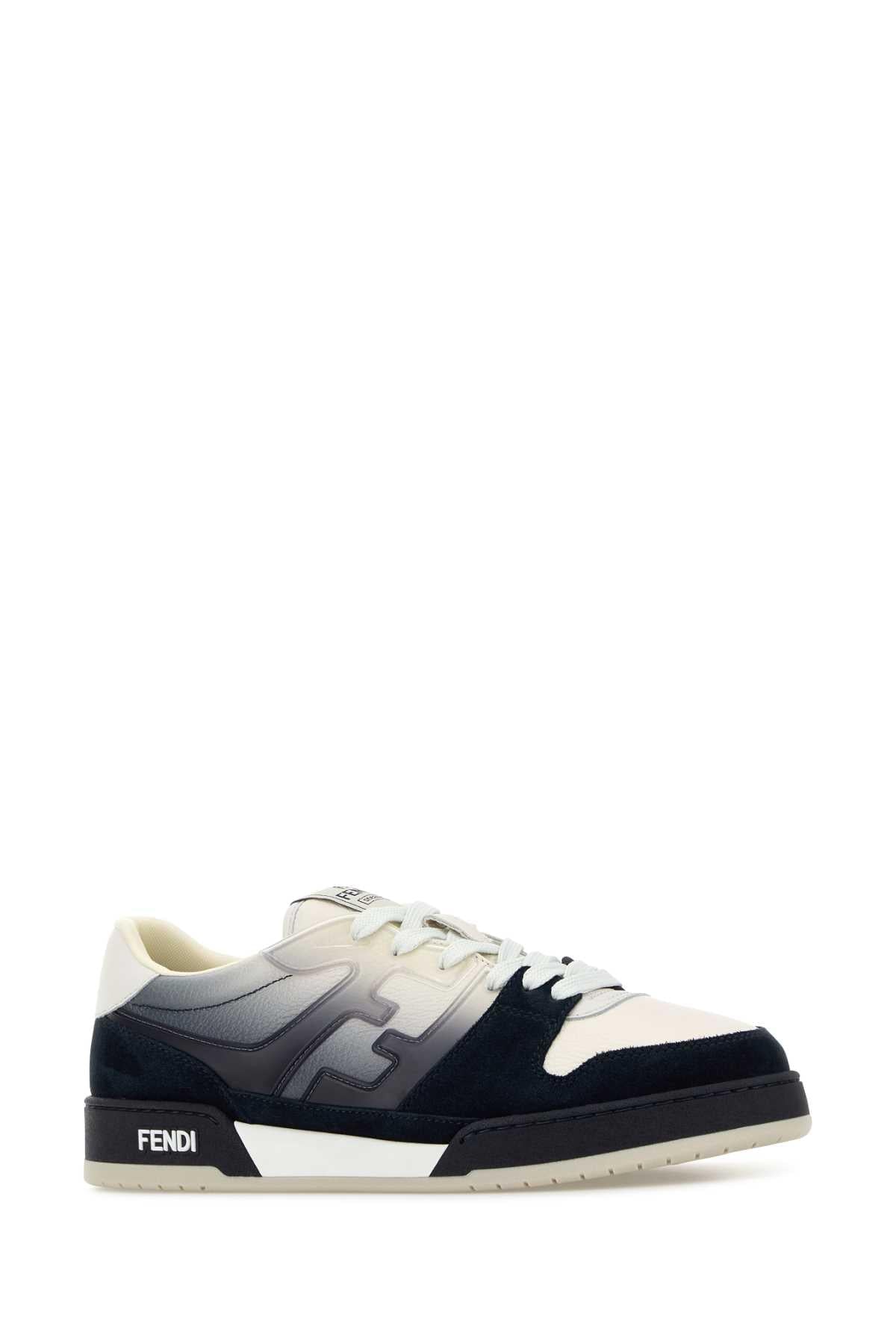 Fendi Men Multicolor Leather Match Sneakers FENDI