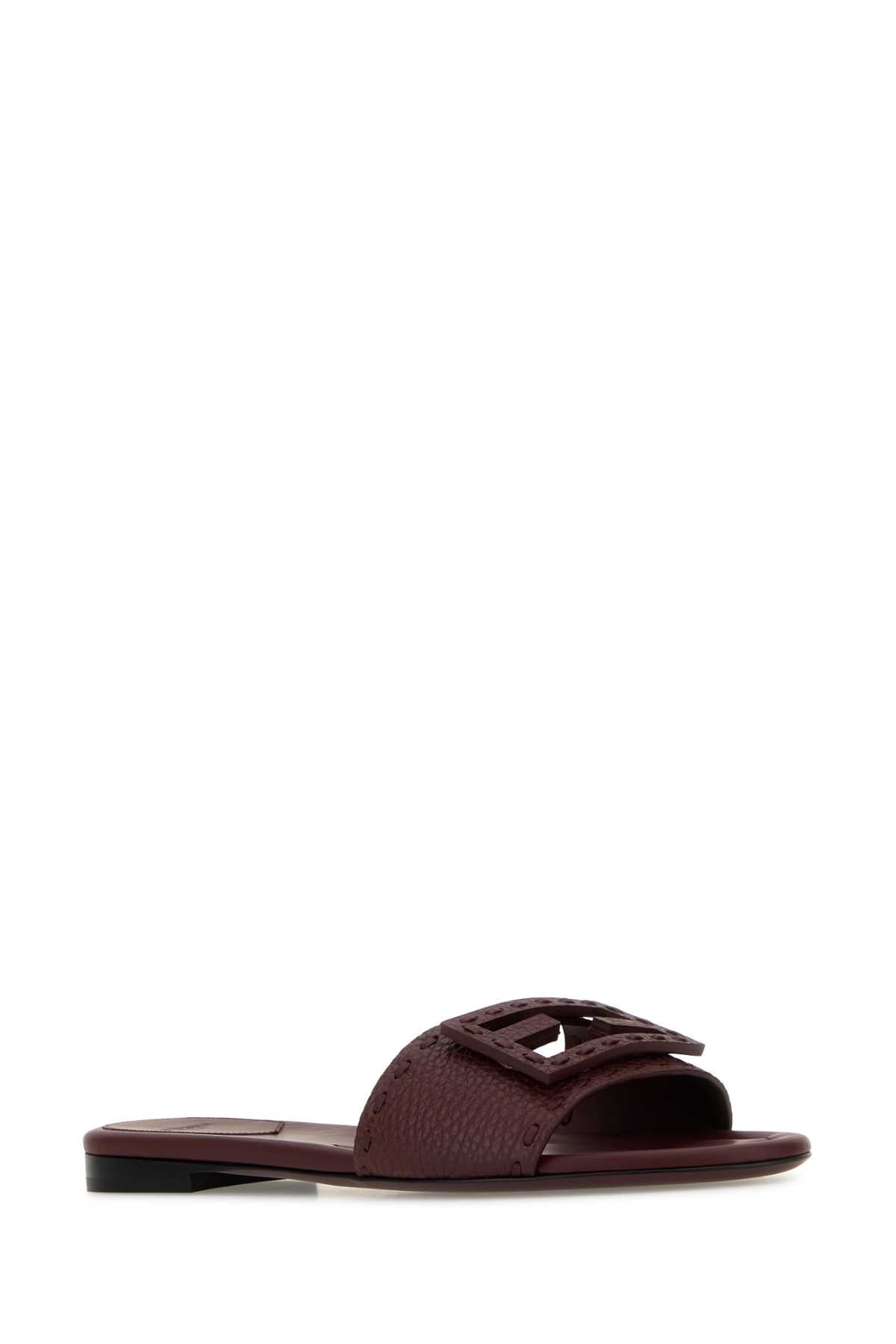 Fendi Women Slide Vit.Bott+Ff Vitel.C/Infi FENDI