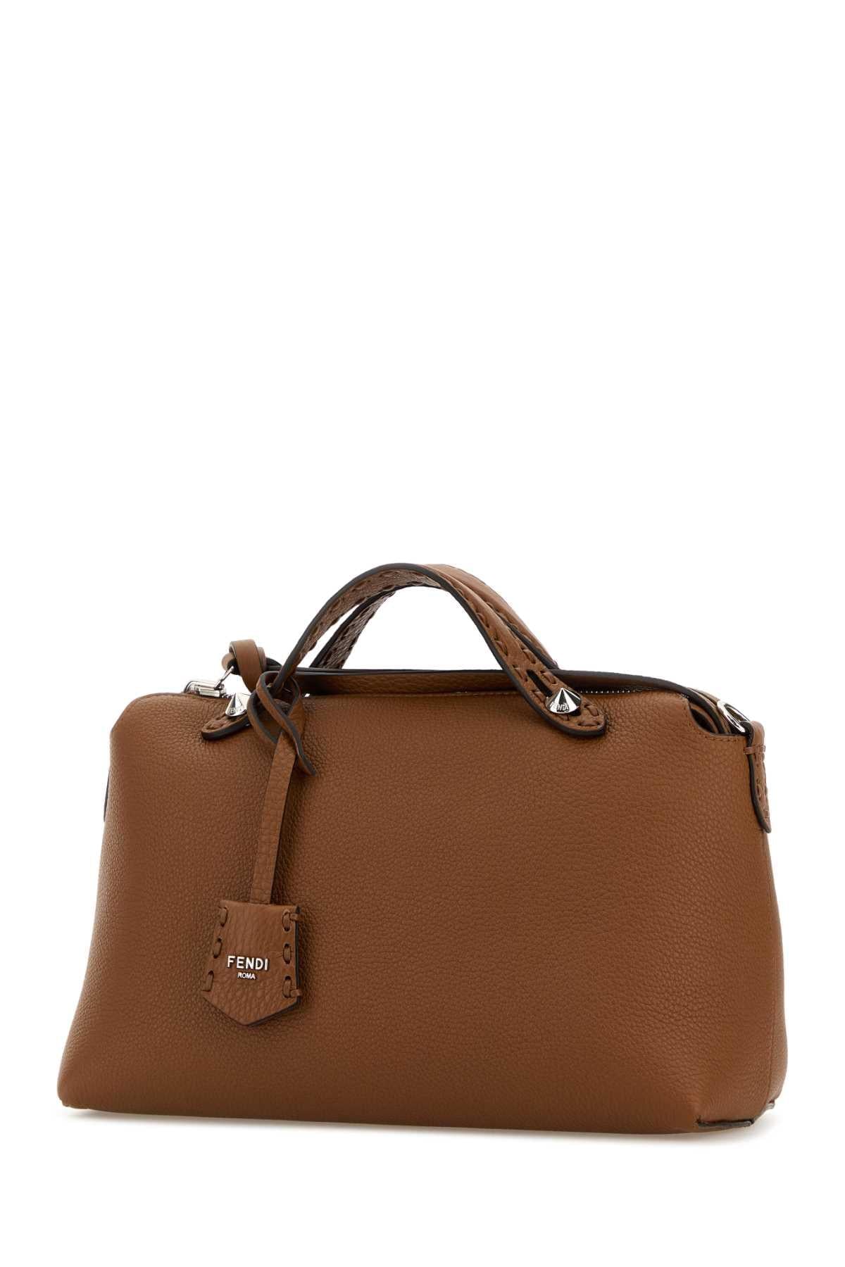 Fendi Women Caramel Leather Medium By The Way Reversible Handbag FENDI