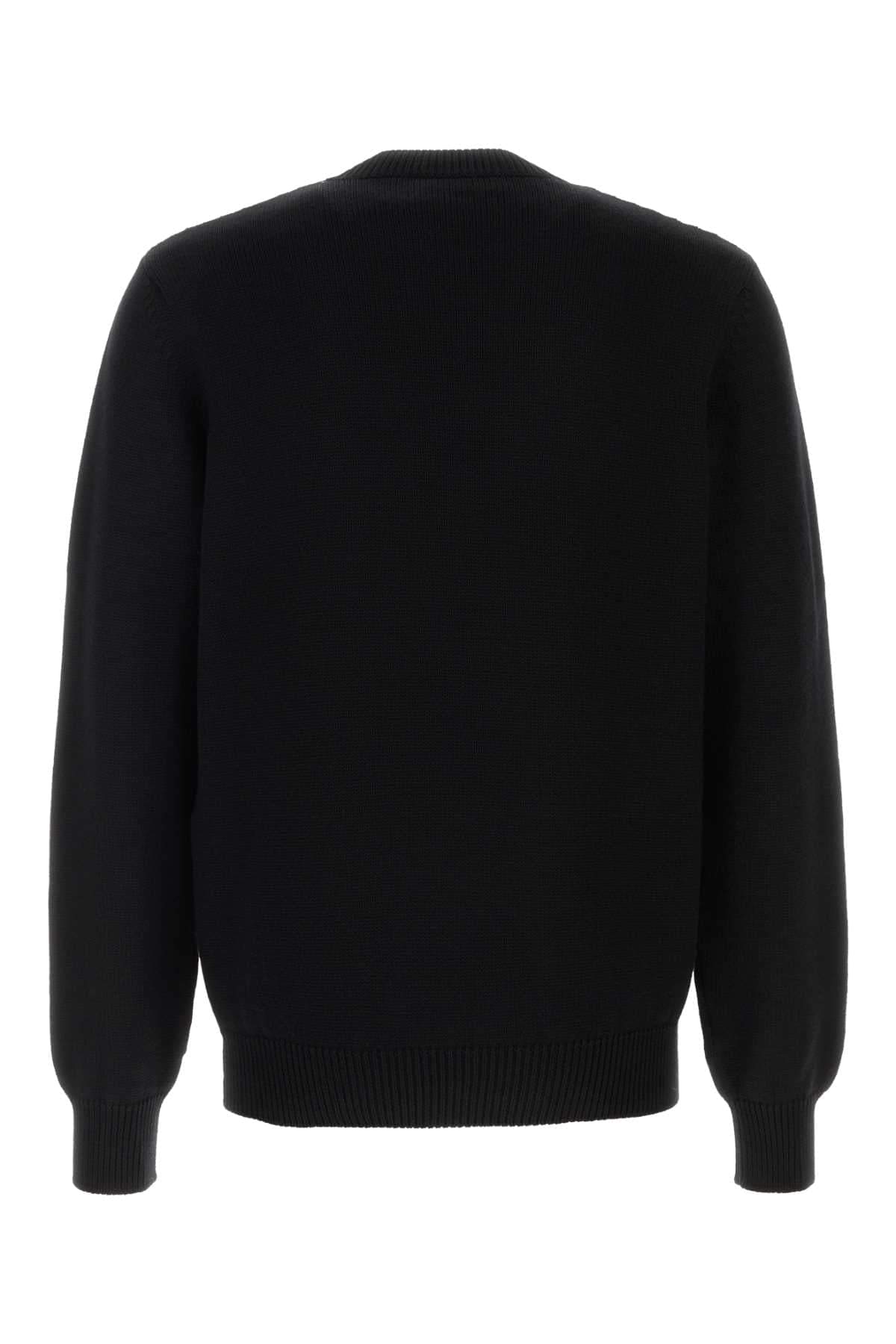 Fendi Men Black Wool Sweater FENDI