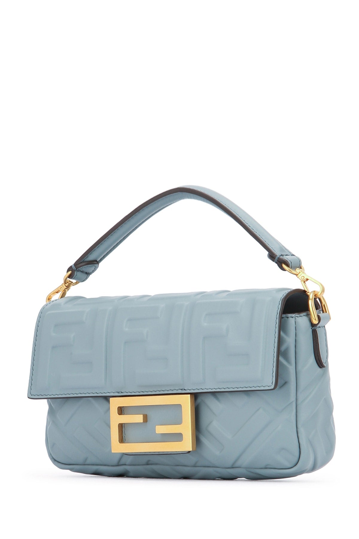 Fendi Women Mini Baguette Vit.Mykonos Ff FENDI
