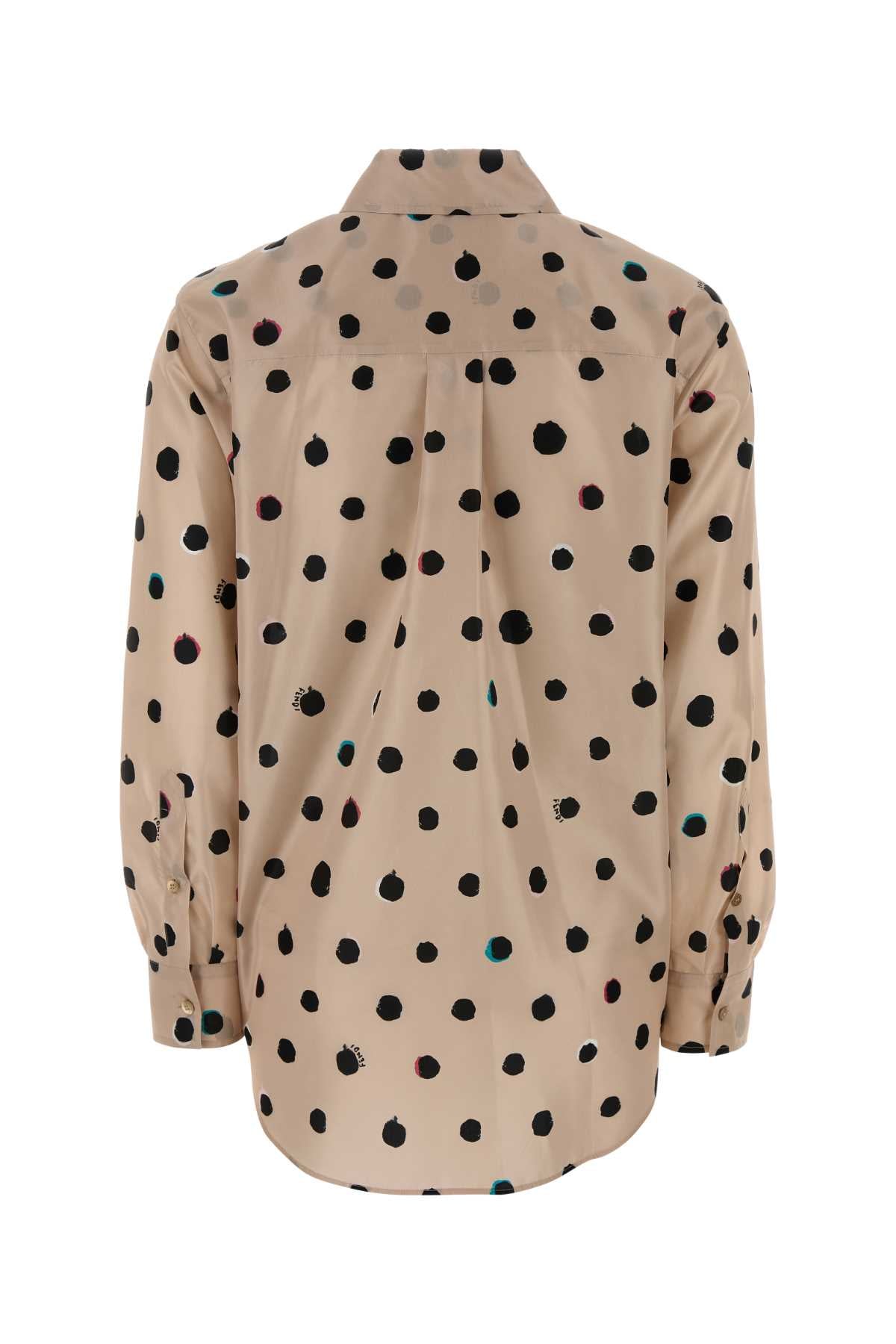 Fendi Women Printed Taffeta Shirt FENDI