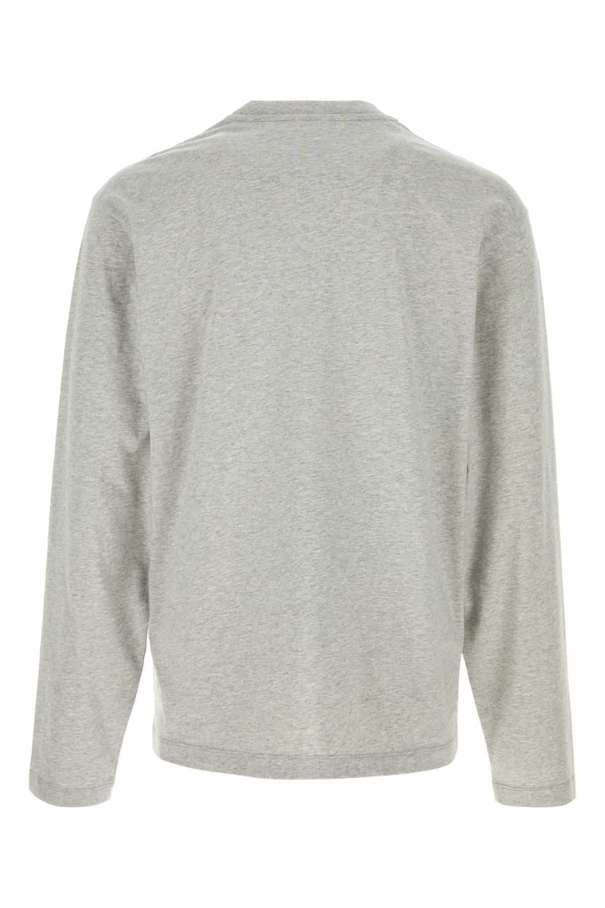 Jil Sander Men Grey Cotton T-Shirt Set JIL SANDER