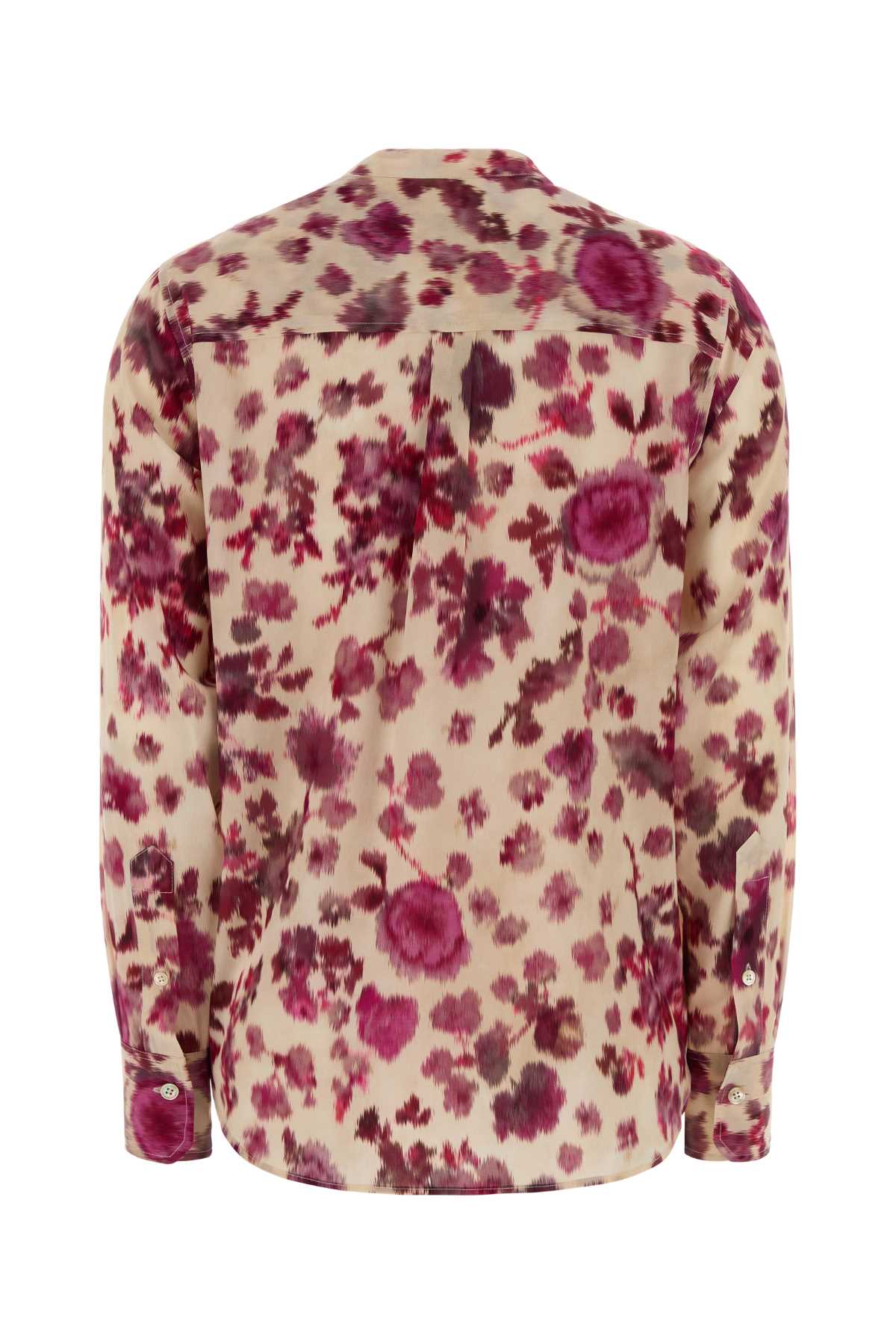 Isabel Marant Women Printed Stretch Silk Rusak Shirt ISABEL MARANT