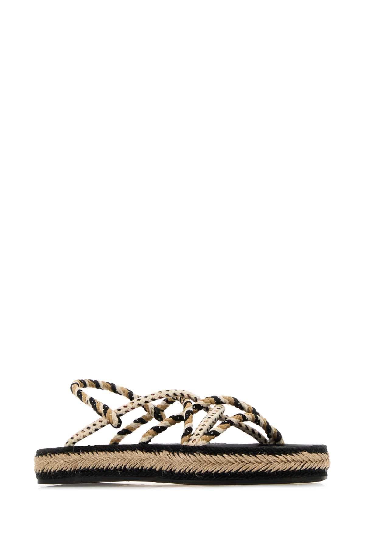 Isabel Marant Women Multicolor Fabric Kitza Sandals ISABEL MARANT