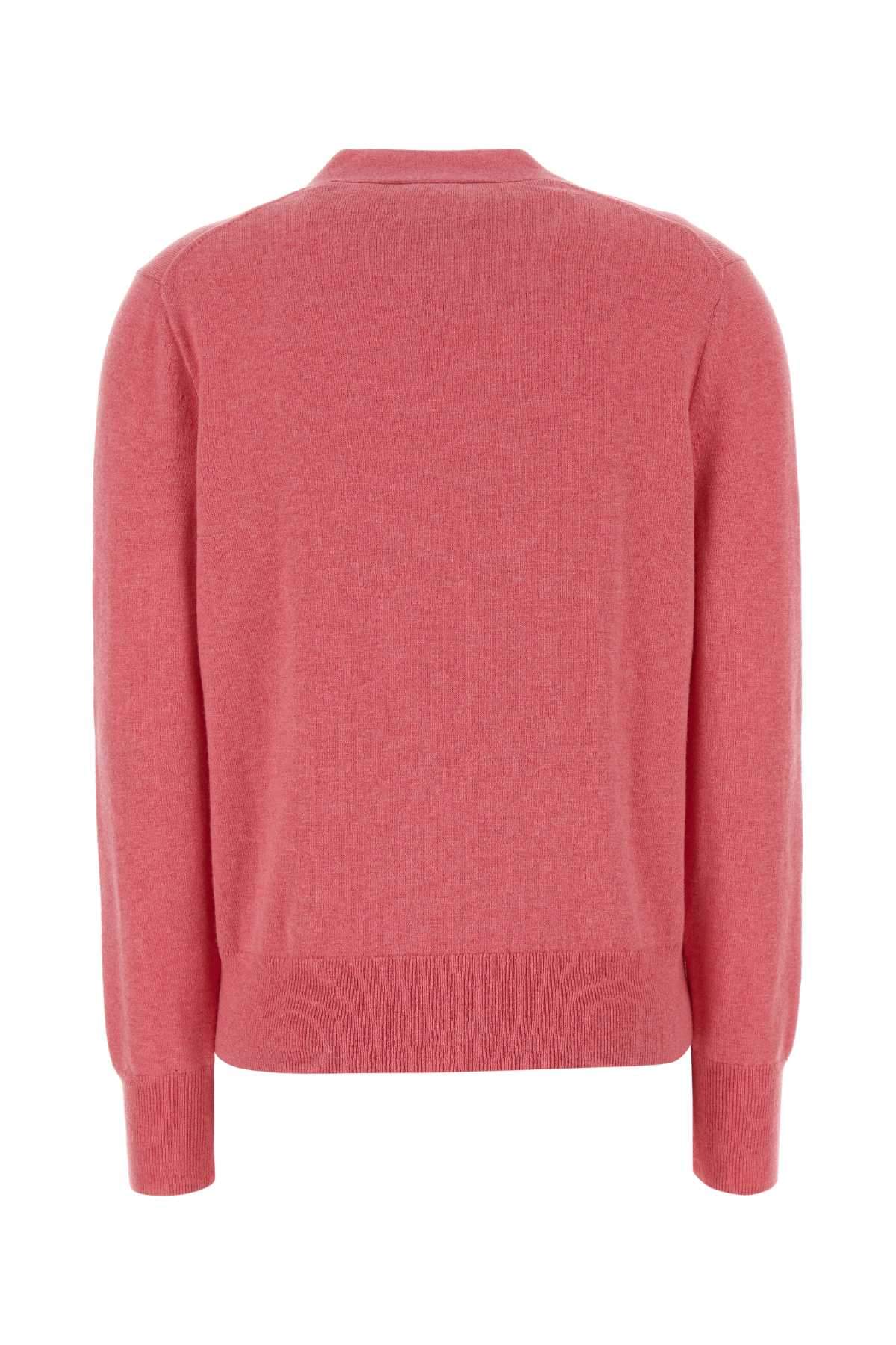 Isabel Marant Etoile Women Dark Pink Cotton Blend Karina Cardigan ISABEL MARANT ETOILE