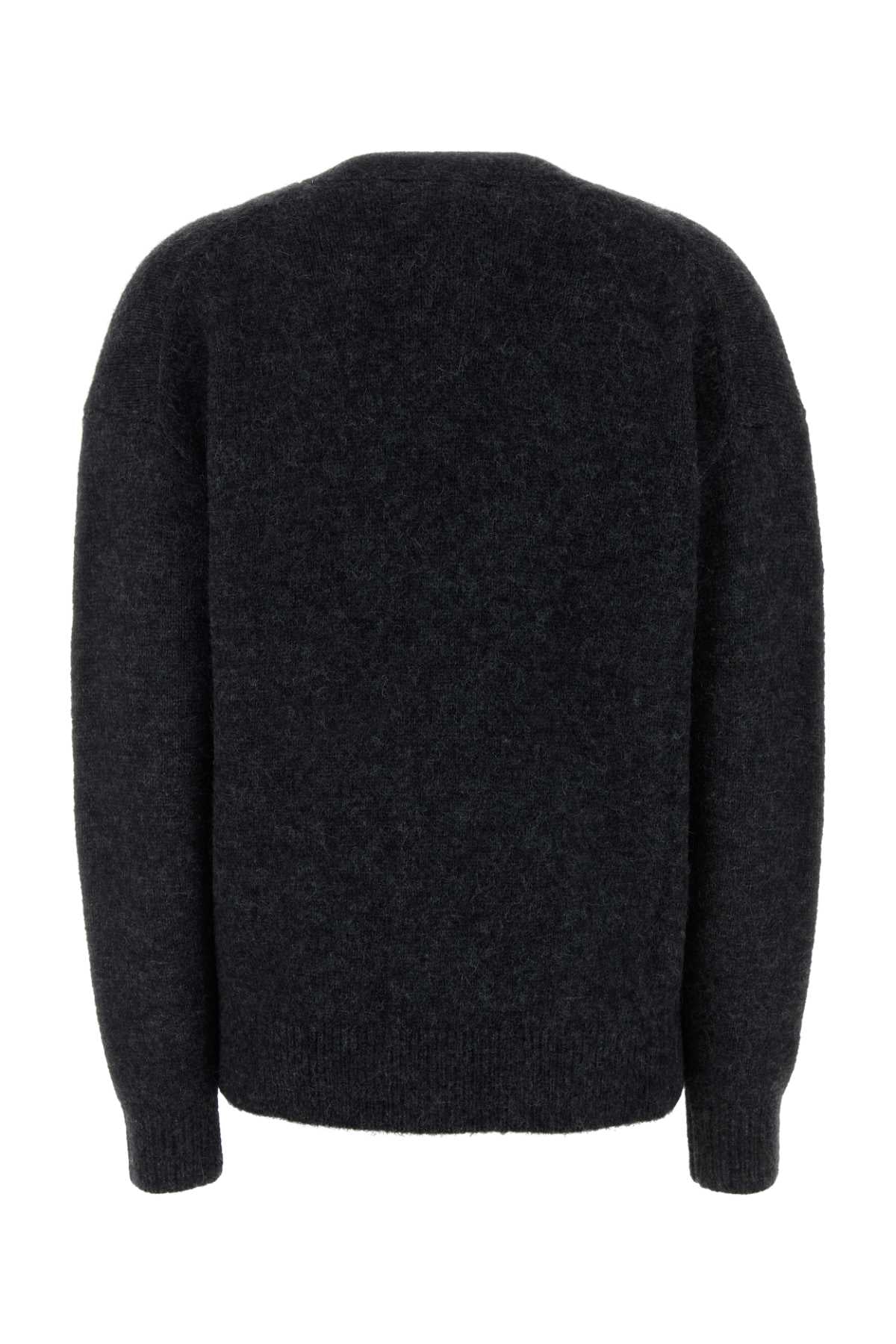 Isabel Marant Etoile Women Dark Grey Alpaca Blend Eborah Cardigan ISABEL MARANT ETOILE