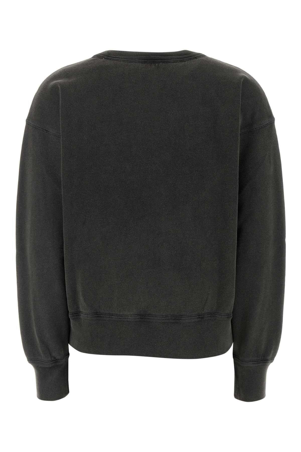 Isabel Marant Etoile Women Charcoal Cotton Blend Mobyli Sweatshirt ISABEL MARANT ETOILE