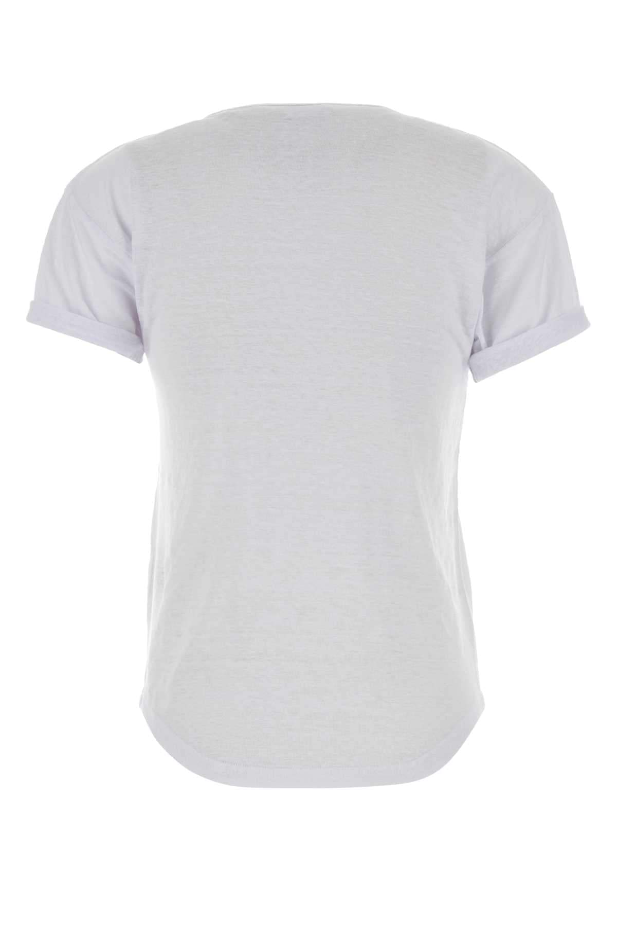 Isabel Marant Etoile Women White Linen Koldia T-Shirt ISABEL MARANT ETOILE