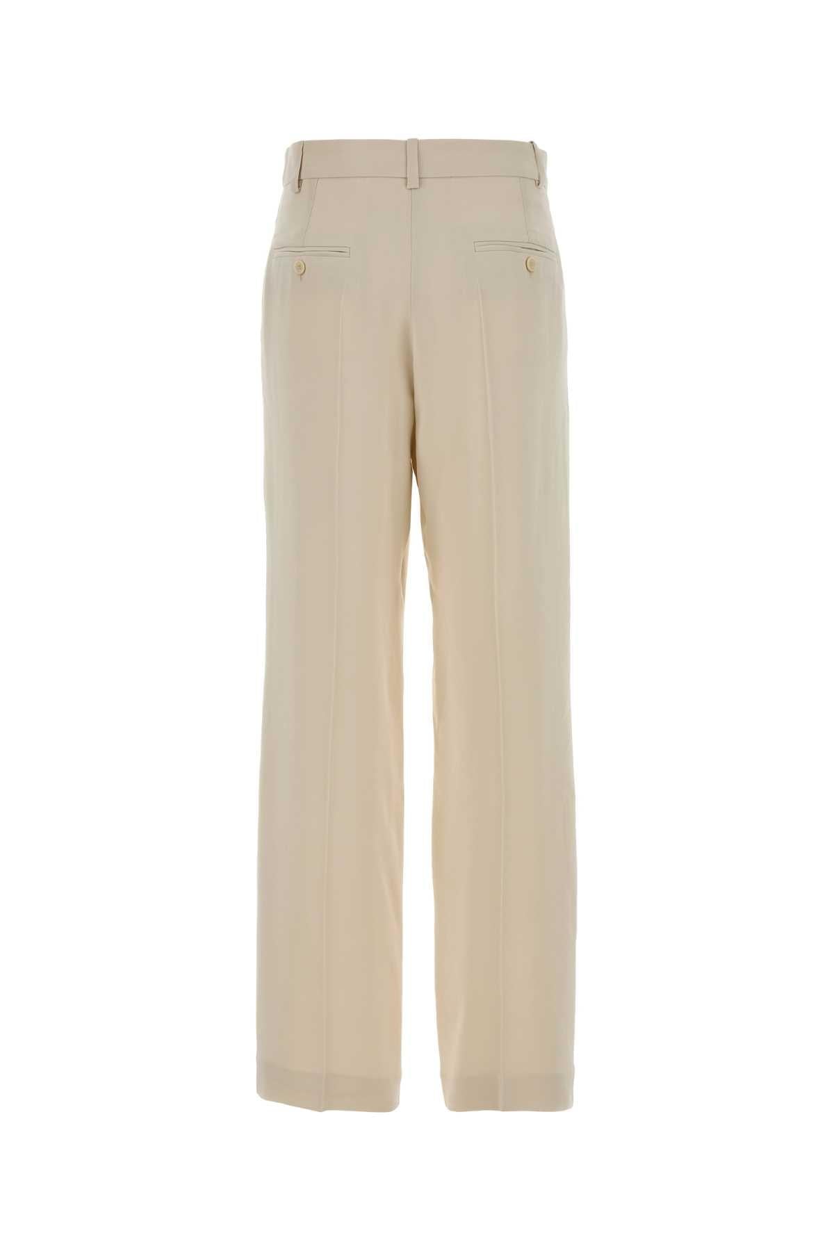Isabel Marant Women Cream Crepe Noanda Palazzo Pant ISABEL MARANT