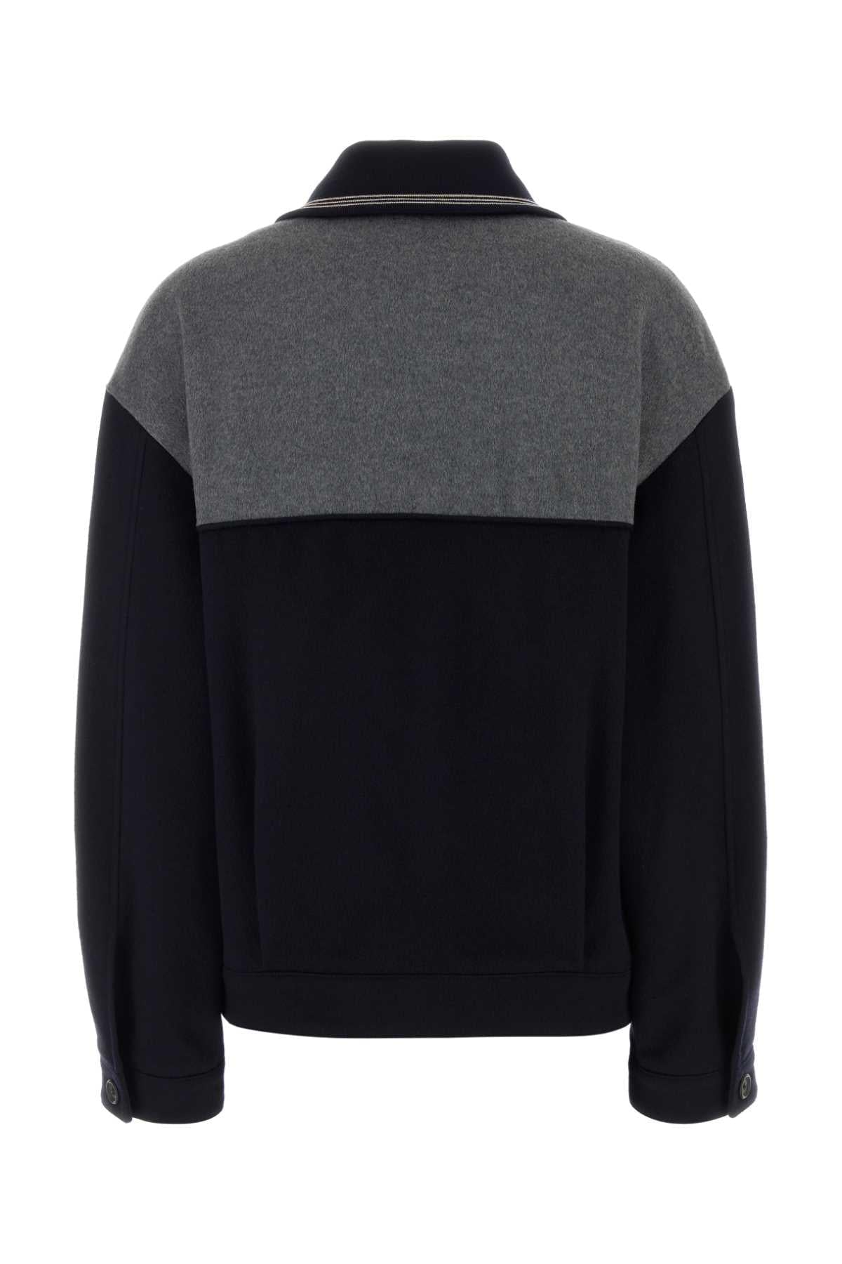 Miu Miu Women Two-Tone Velour Jacket MIU MIU