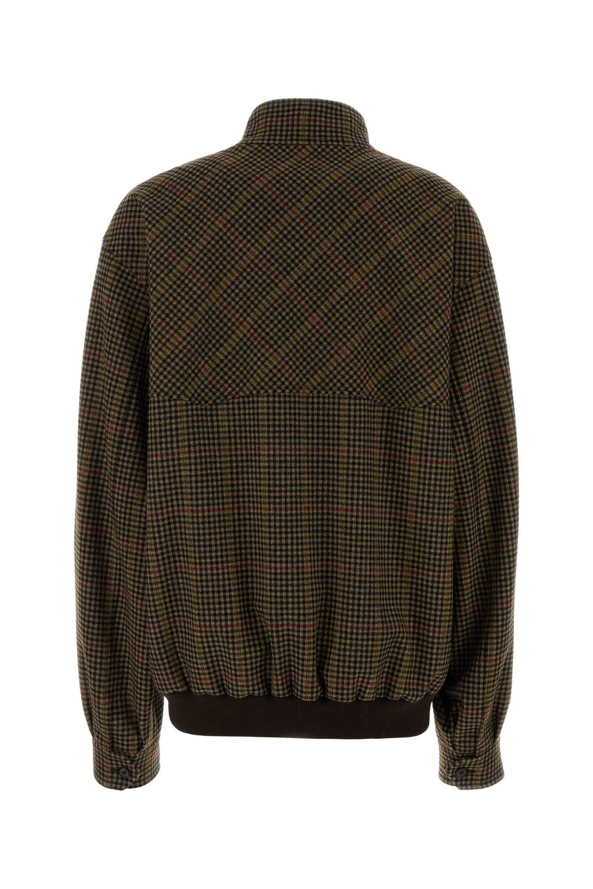 Miu Miu Women Embroidered Wool Jacket MIU MIU