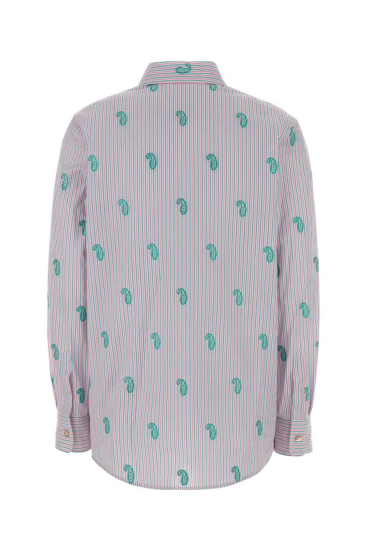 Etro Women Embroidered Poplin Shirt ETRO
