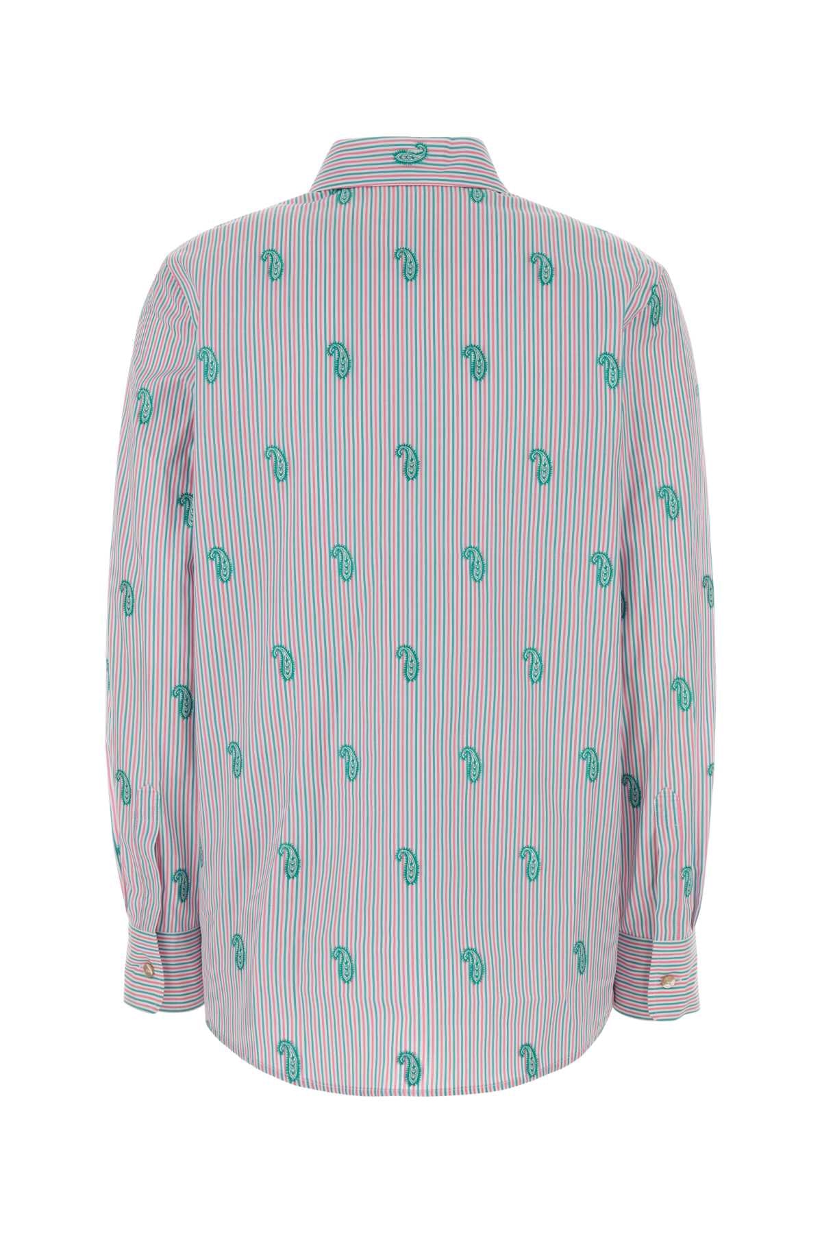 Etro Women Embroidered Poplin Shirt ETRO