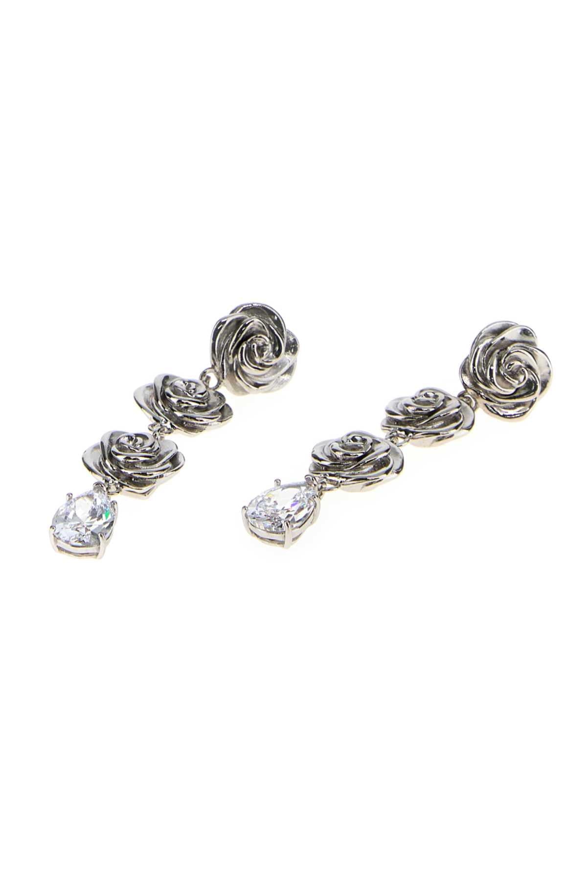 Magda Butrym Women Silver Metal Earrings MAGDA BUTRYM