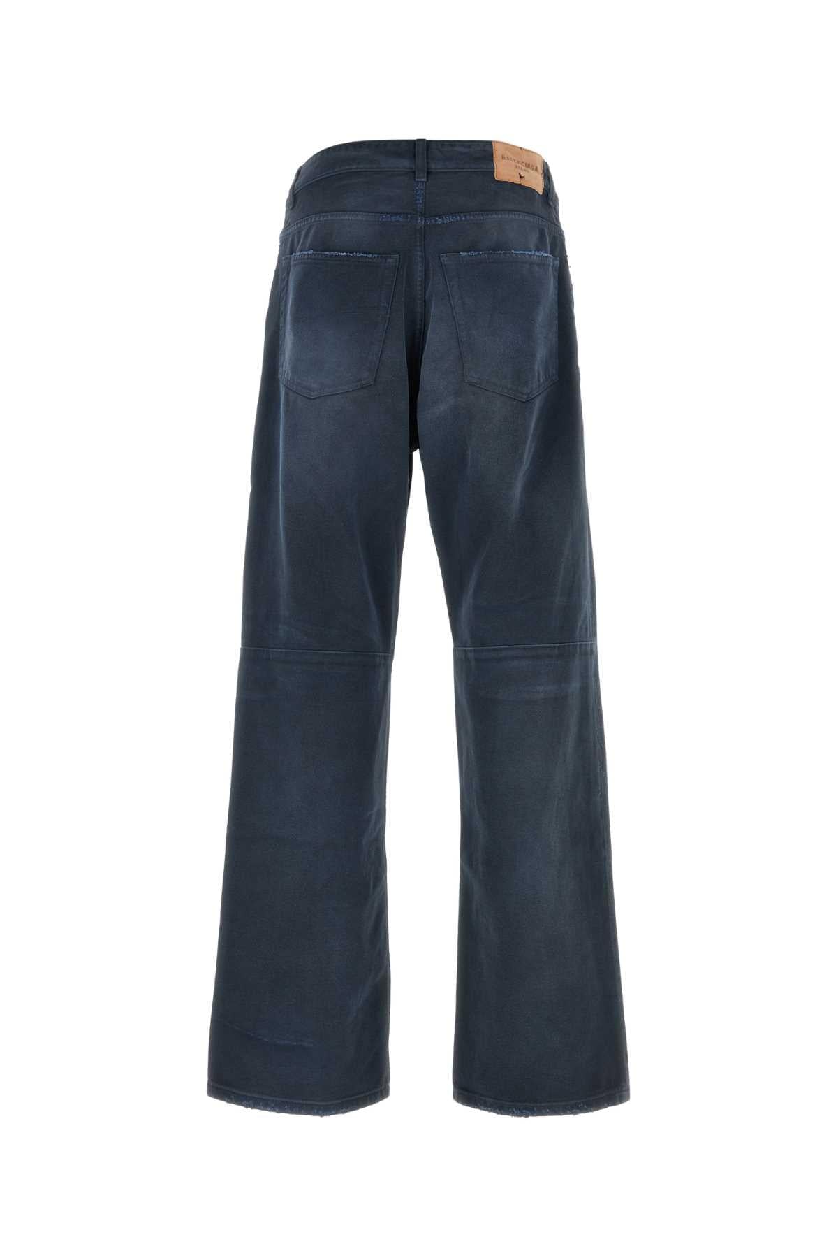 Balenciaga Men Blue Denim Jeans BALENCIAGA