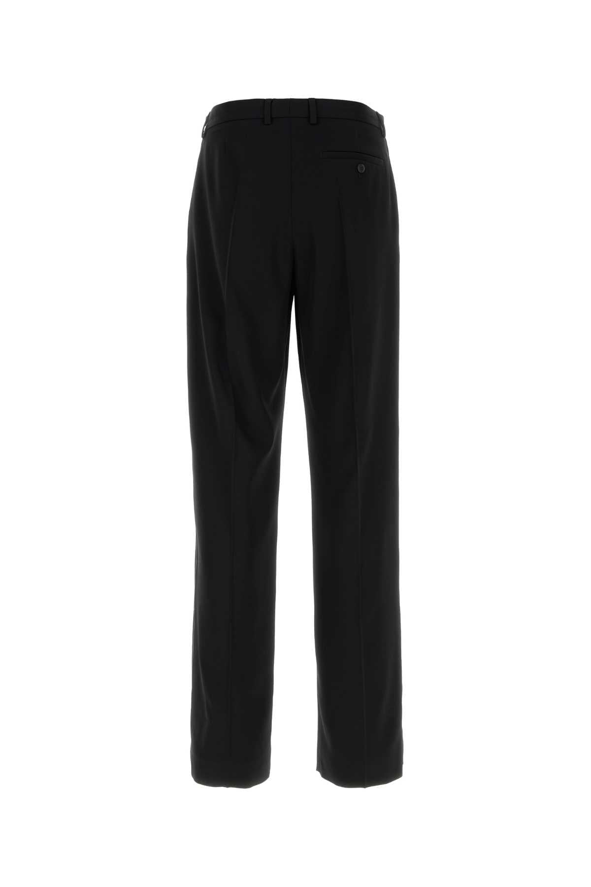 Balenciaga Men Black Wool Pant BALENCIAGA