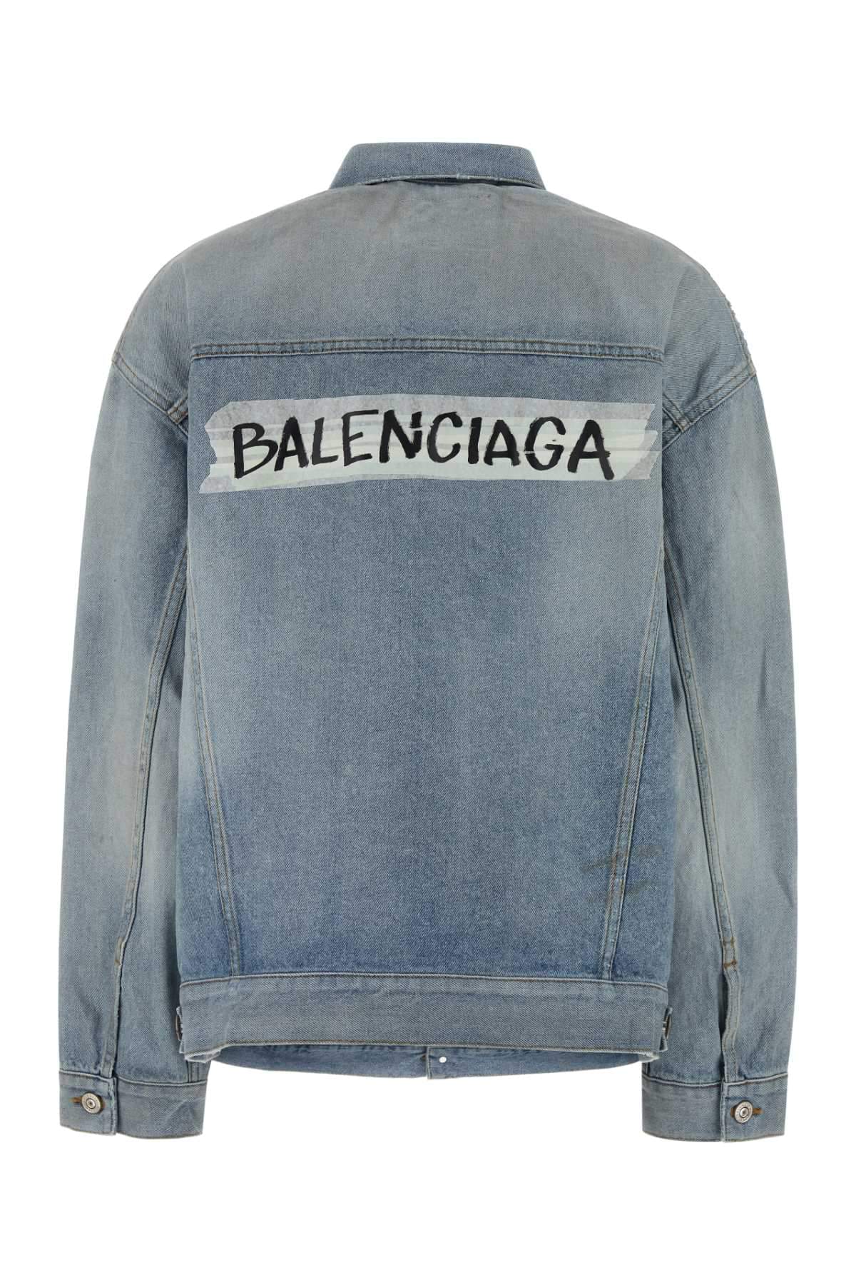 Balenciaga Women Denim Jacket BALENCIAGA