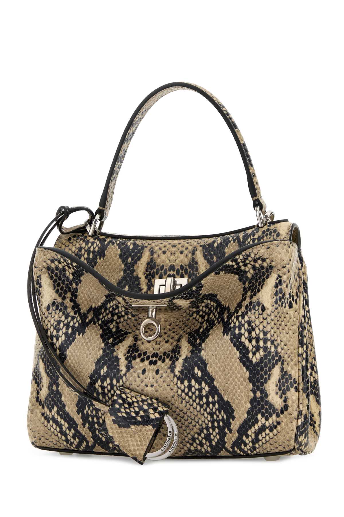 Balenciaga Women Printed Leather Mini Rodeo Handbag BALENCIAGA