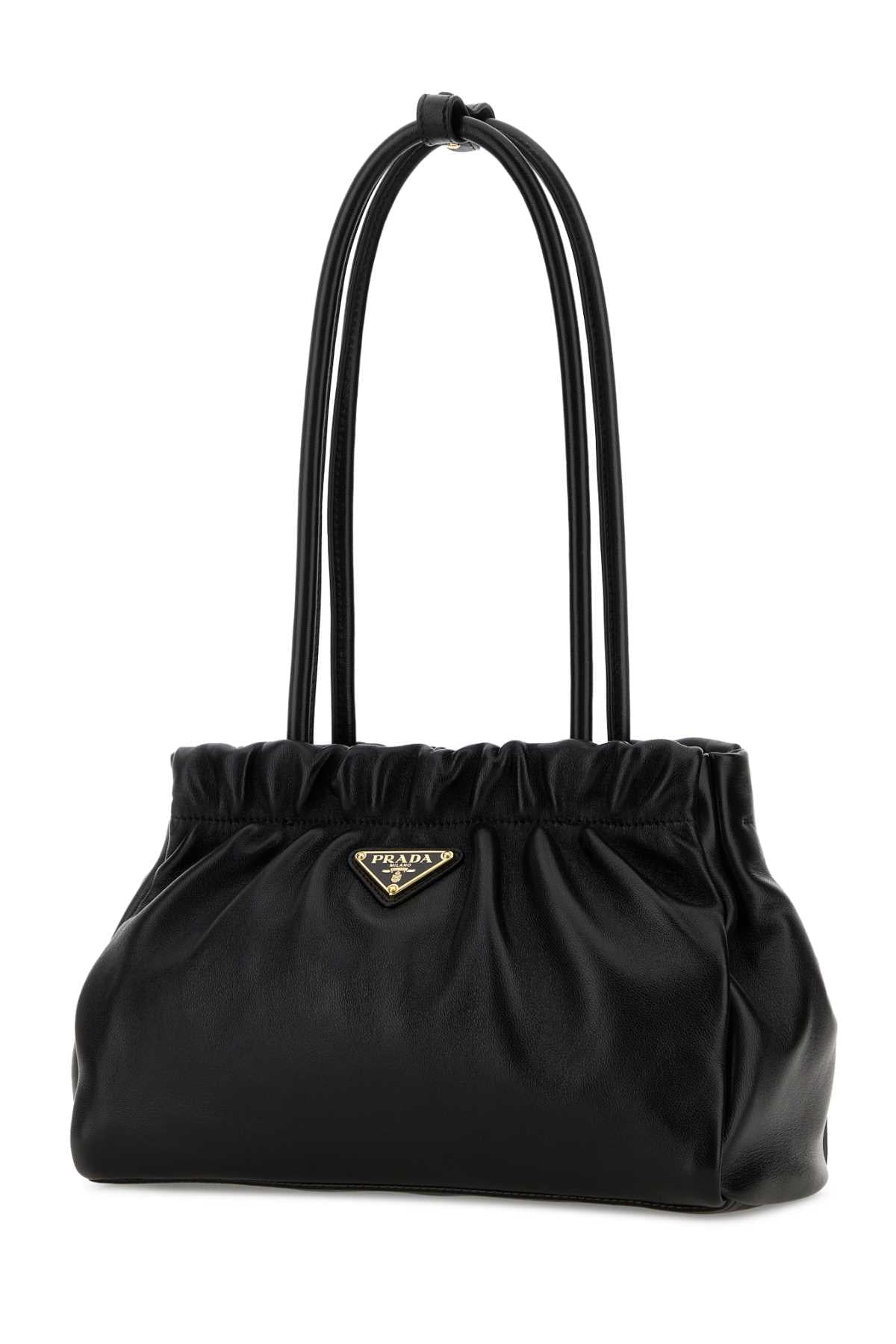 Prada Women Black Nappa Leather Shoulder Bag PRADA