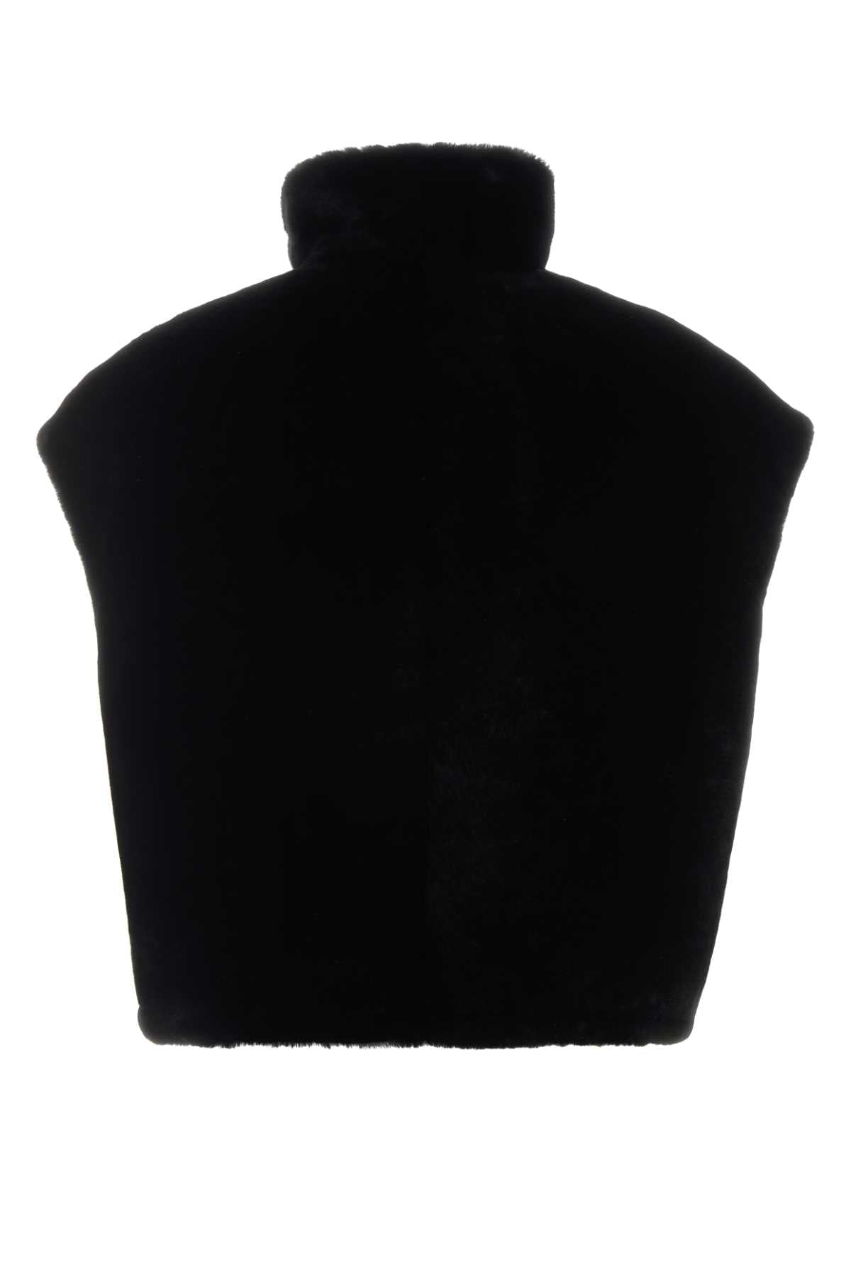 Prada Women Black Reversible Fur PRADA
