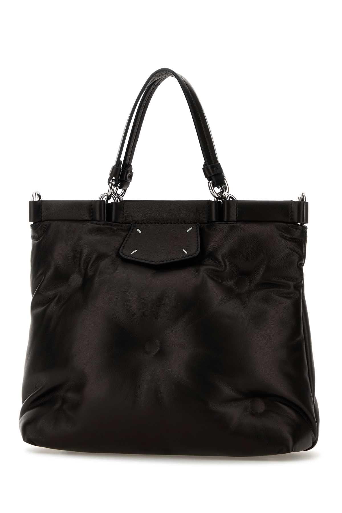 Maison Margiela Women Black Leather Handbag MAISON MARGIELA